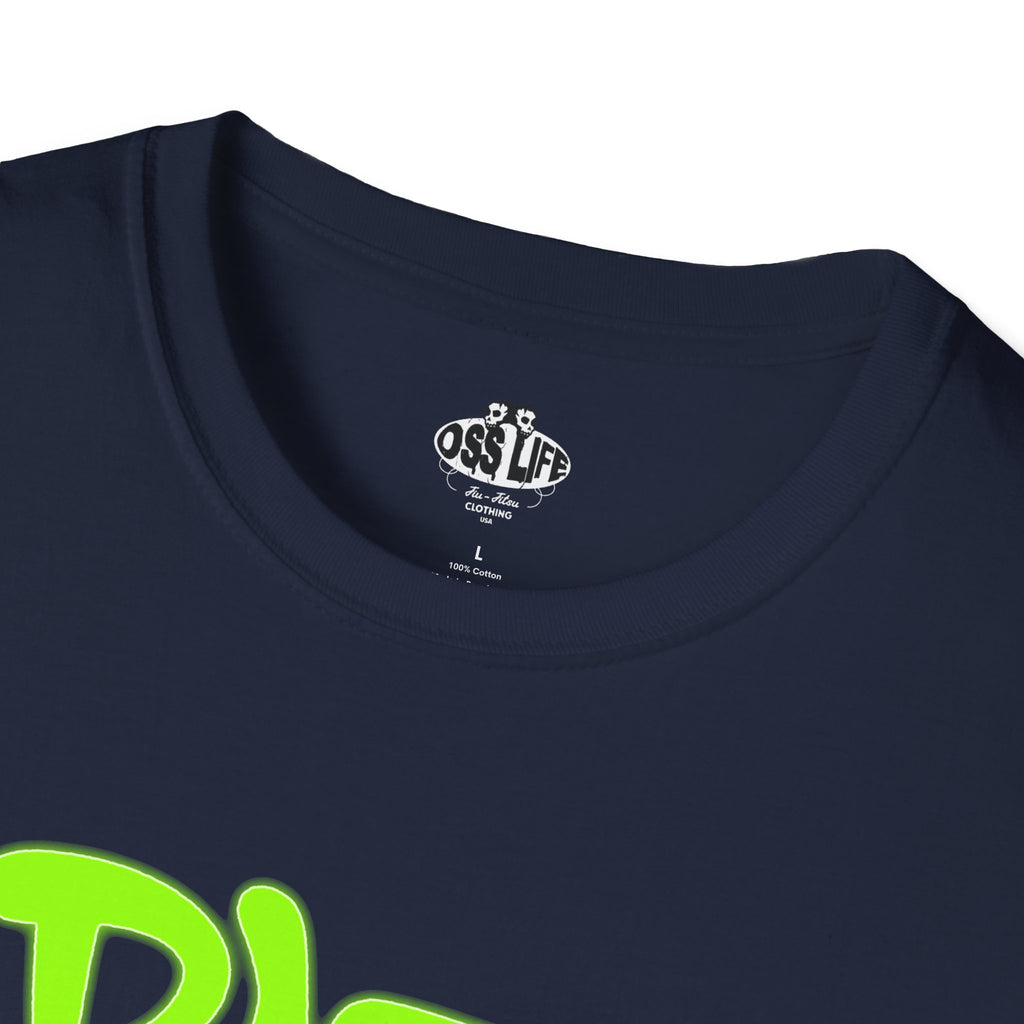 Pass Their Guard Neon GraffitiSoftstyle Adult Unisex T-shirt