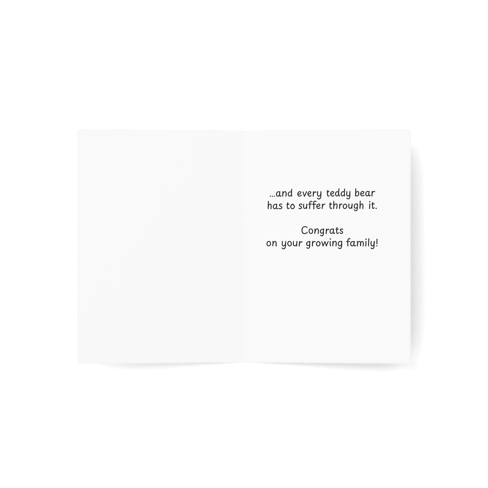 Jiu-Jitsu New Baby Boy Greeting Card (1 card)