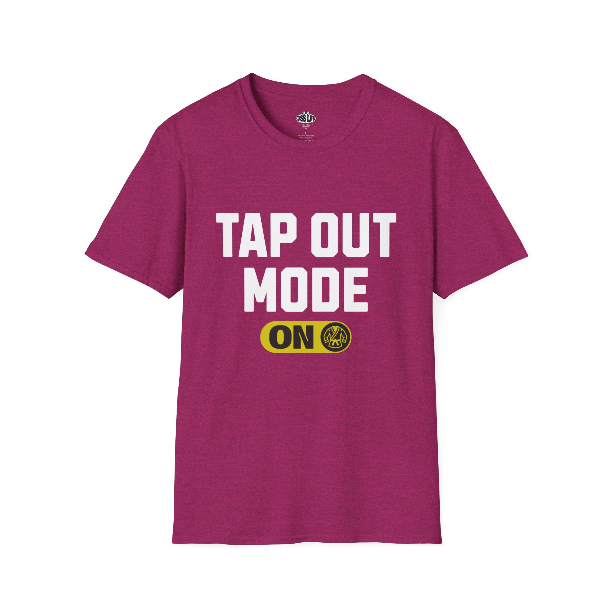 Tap Out Mode ON Softstyle Adult Unisex T-shirt