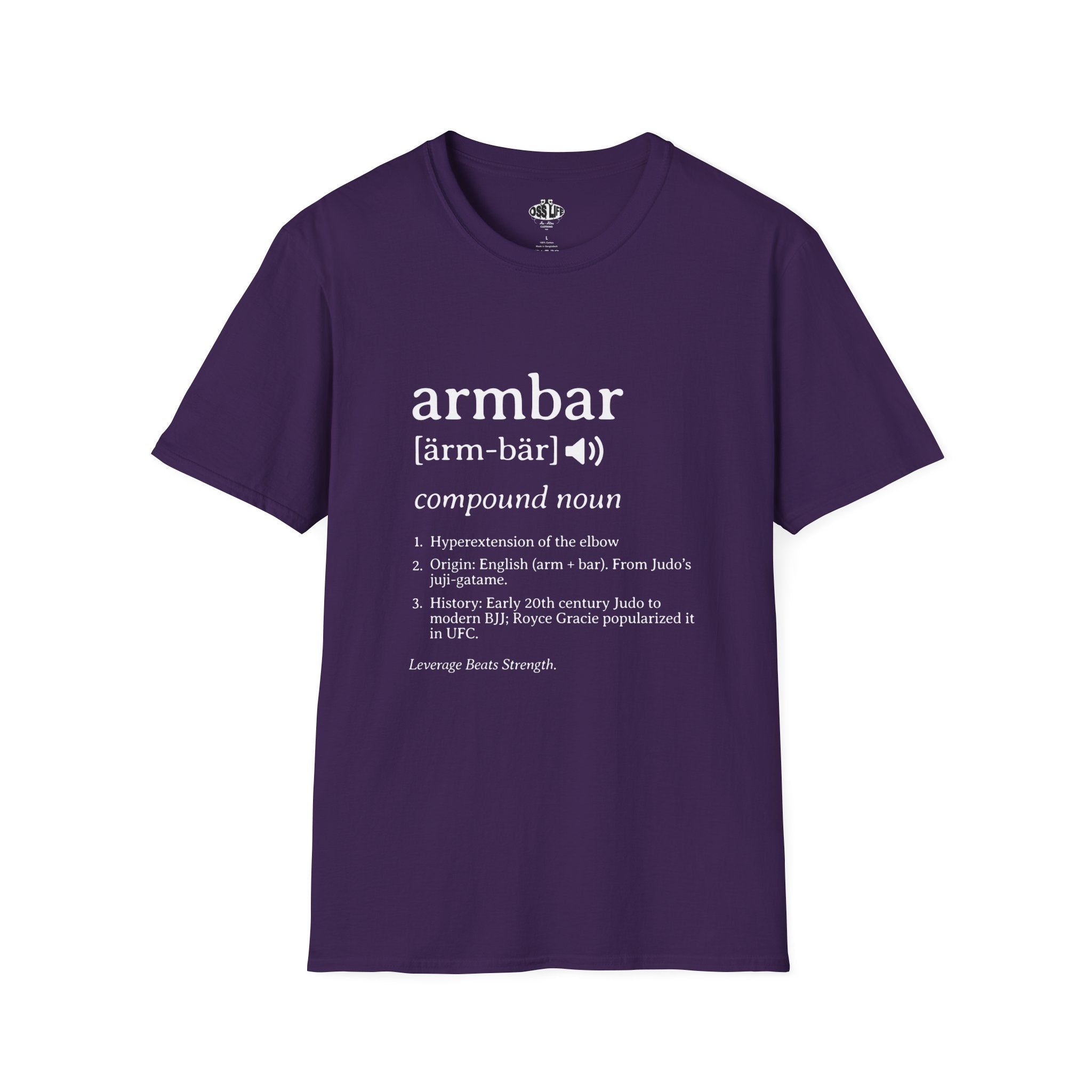 Arm Bar Definition Softstyle Unisex T-shirt
