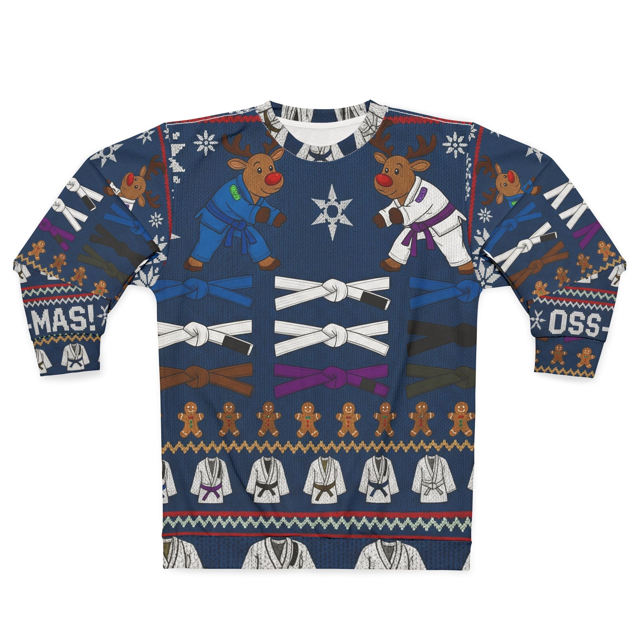 OSS-mas! Reindeer Grapplers Ugly Sweatshirt