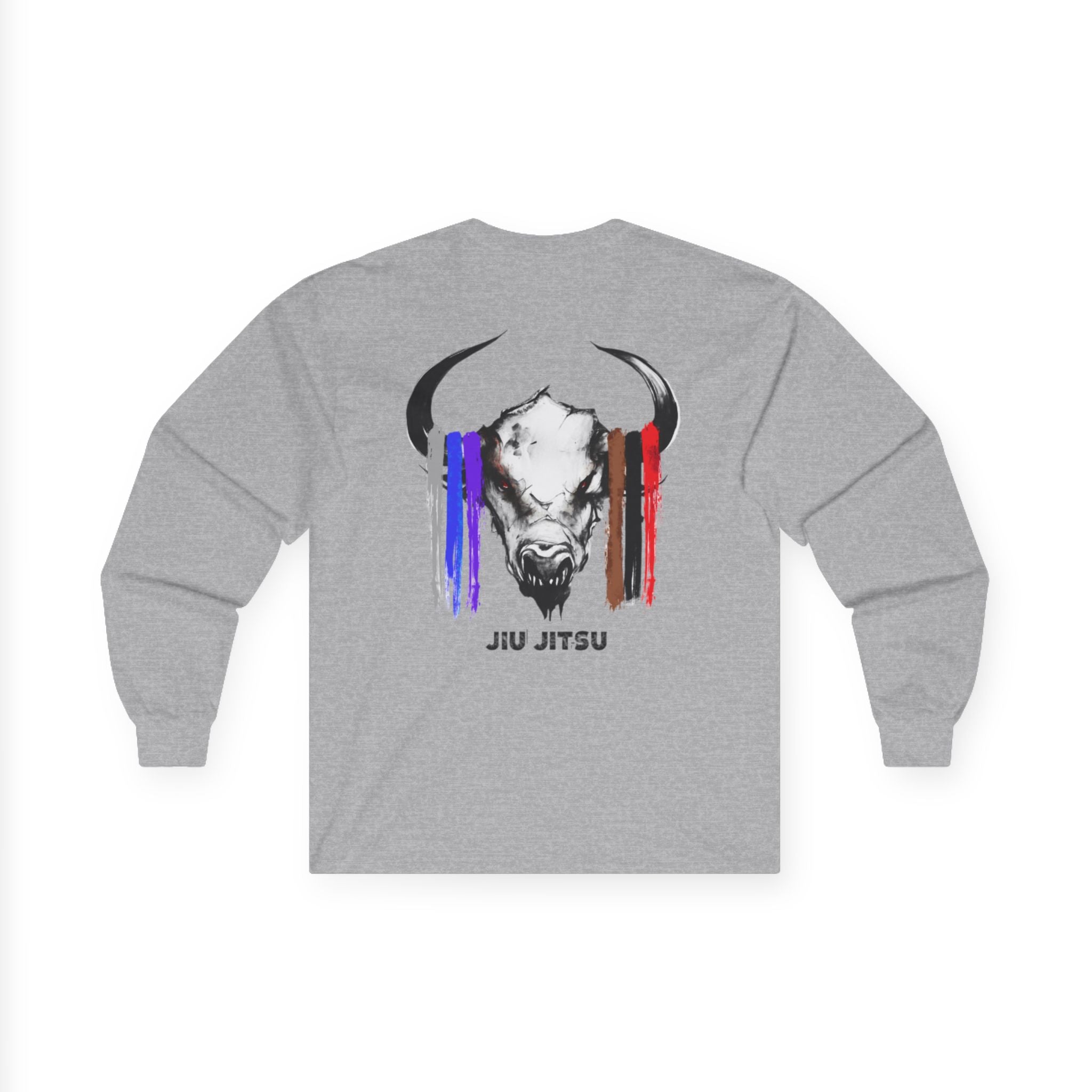 Jiu-Jitsu Bull Unisex Long Sleeve T-Shirt