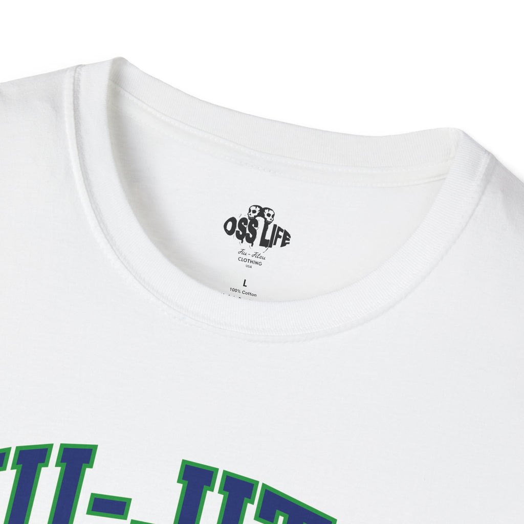 Jiu-Jitsu College Style Softstyle Adult Unisex T-shirt