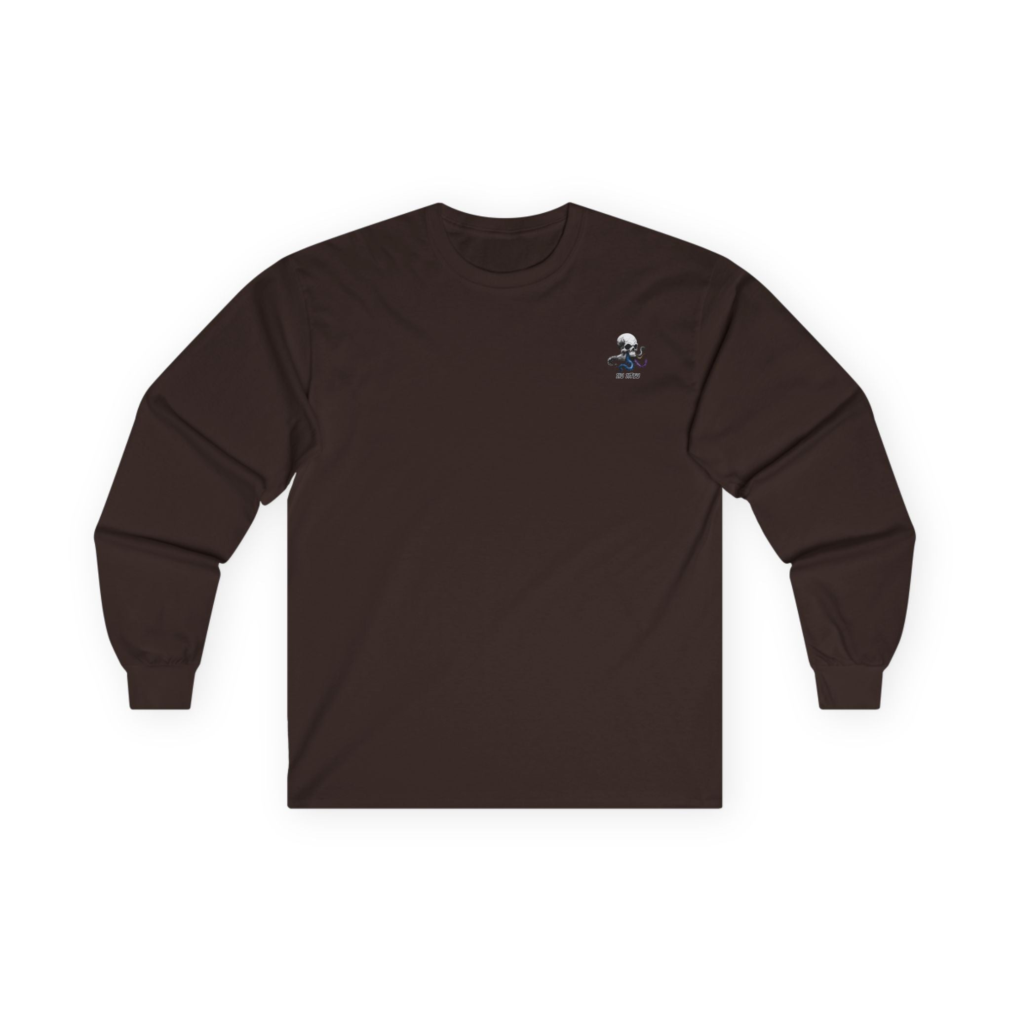 Skull Octopus Belts Jiu Jitsu Unisex Long Sleeve T-shirt