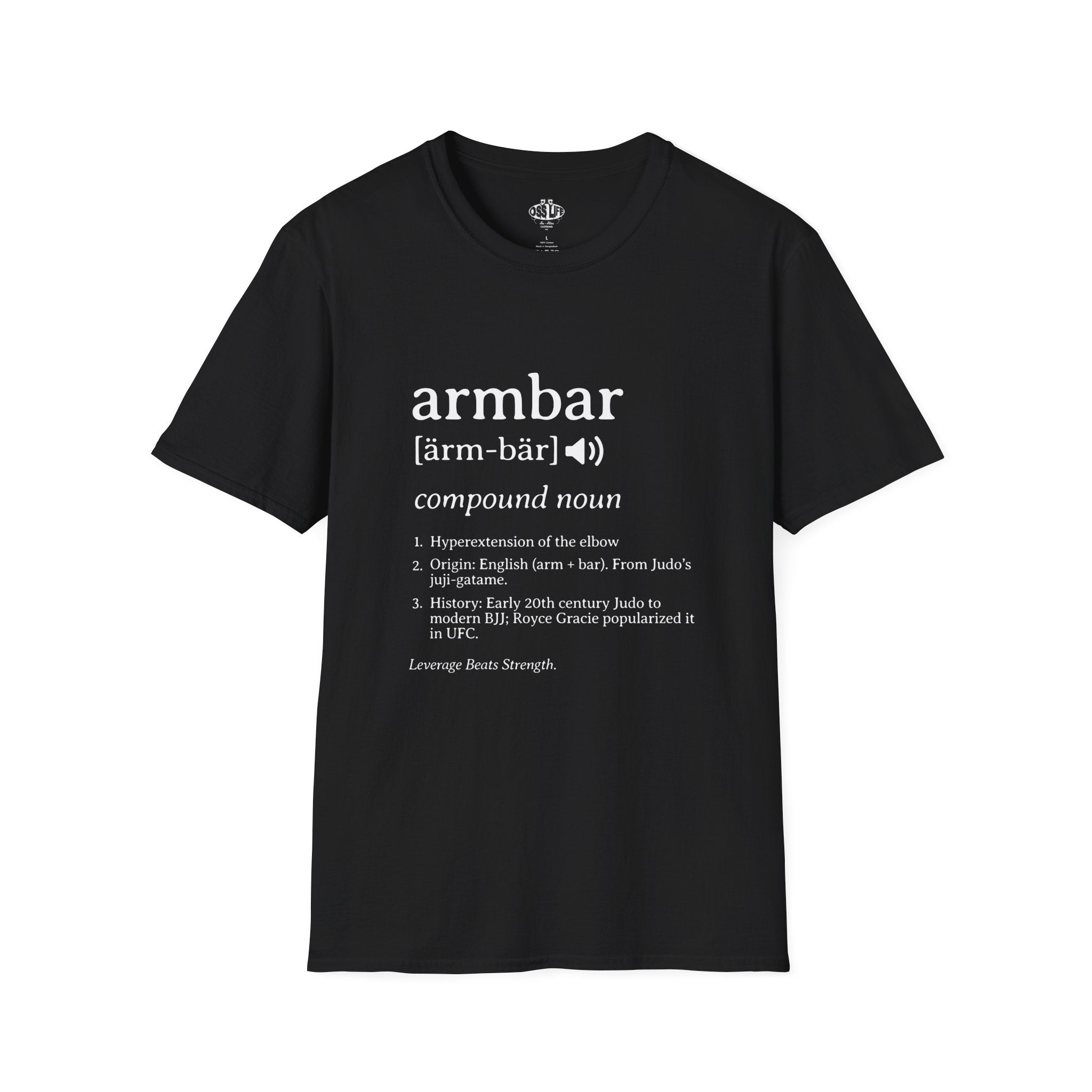 Arm Bar Definition Softstyle Unisex T-shirt