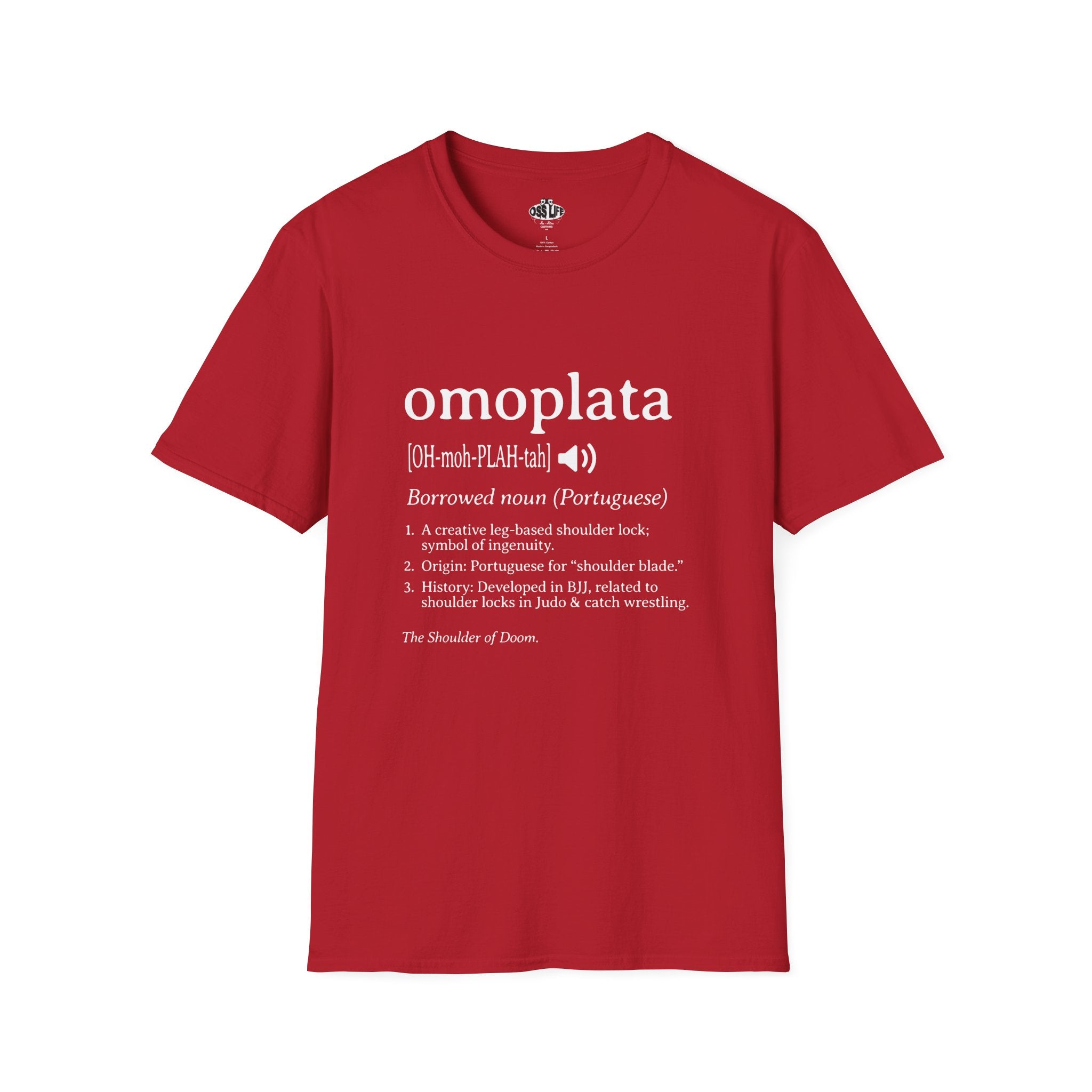 Omoplata Definition Softstyle Unisex T-shirt