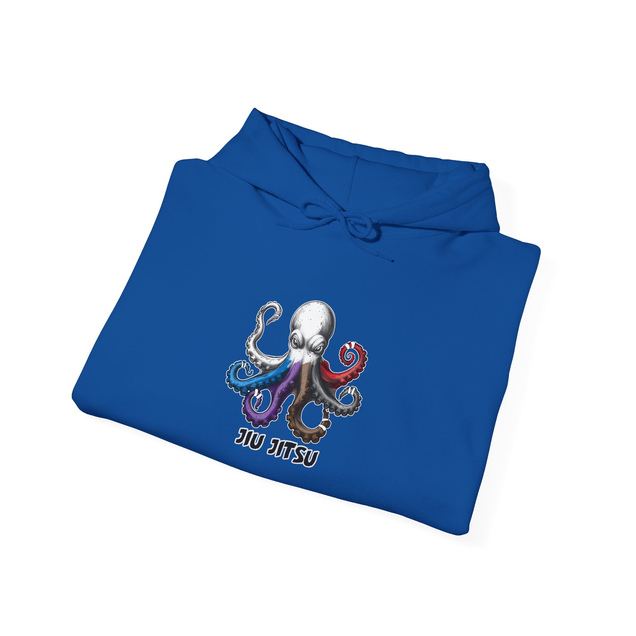 Jiu Jitsu Octopus Hoodie Unisex Heavy Blend Sweatshirt