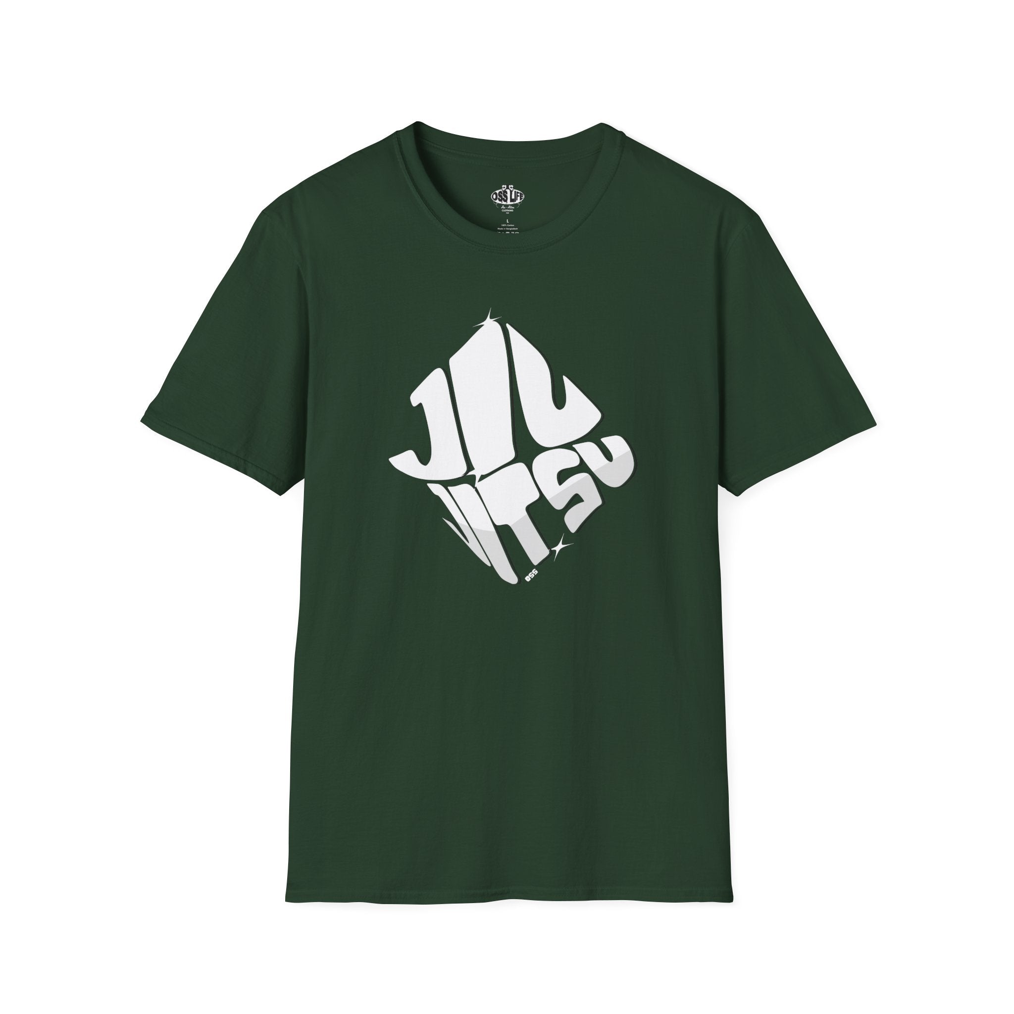 Jiu-Jitsu Block Softstyle Adult Unisex T-shirt