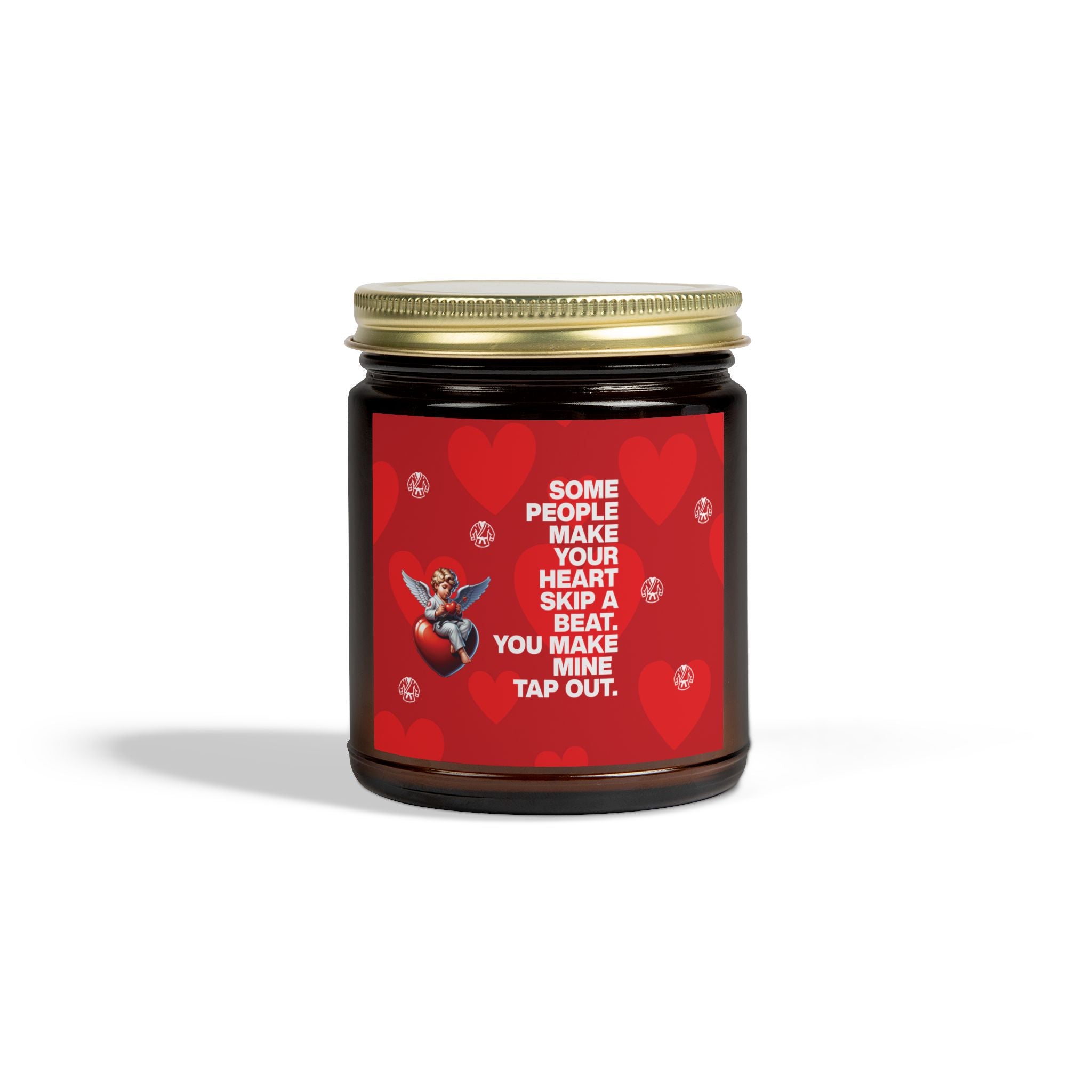 Jiu-Jitsu Make my Heart Inspirational 9 oz Scented Candle