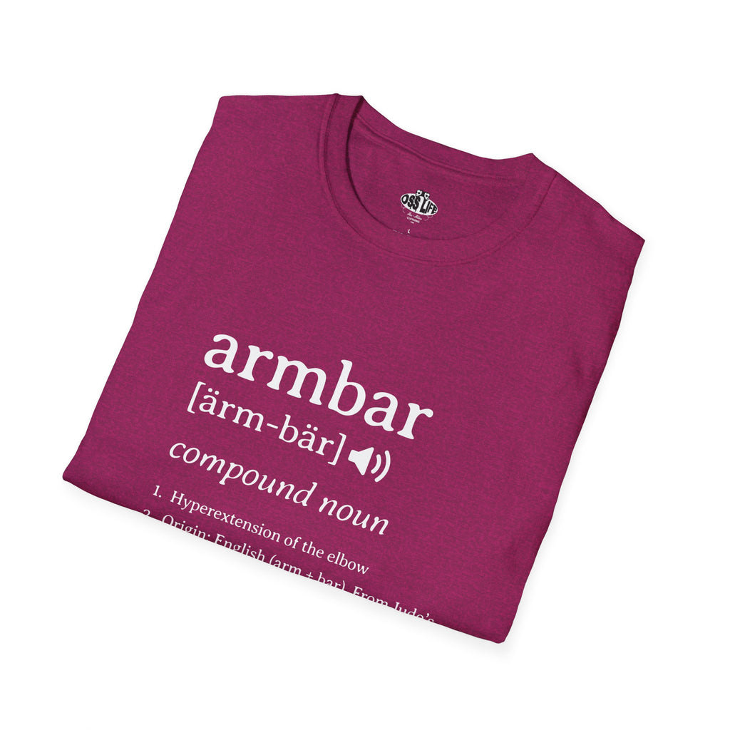 Arm Bar Definition Softstyle Unisex T-shirt