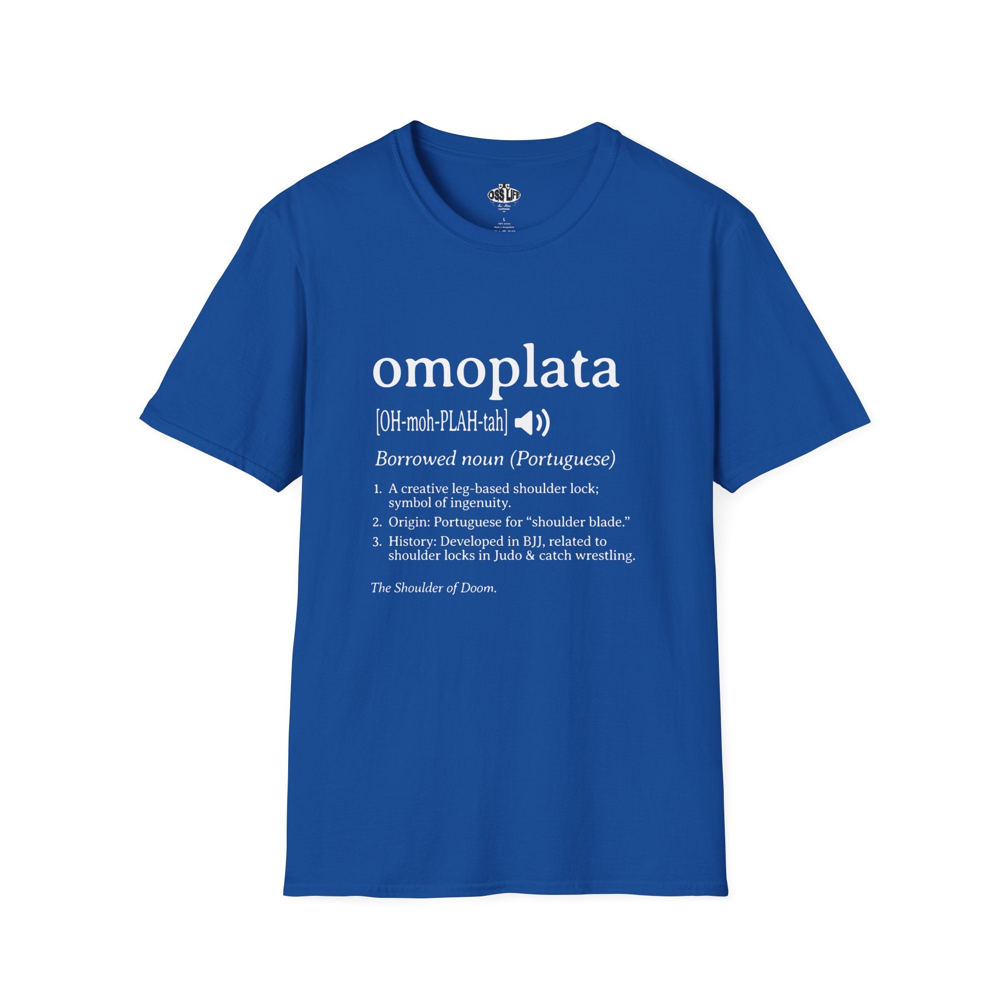 Omoplata Definition Softstyle Unisex T-shirt