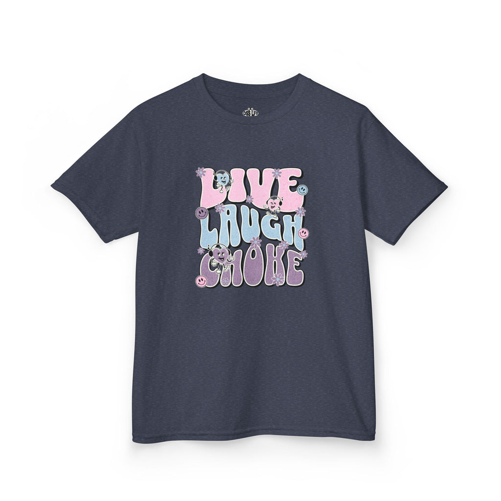 Kids Live Laugh Choke Tee