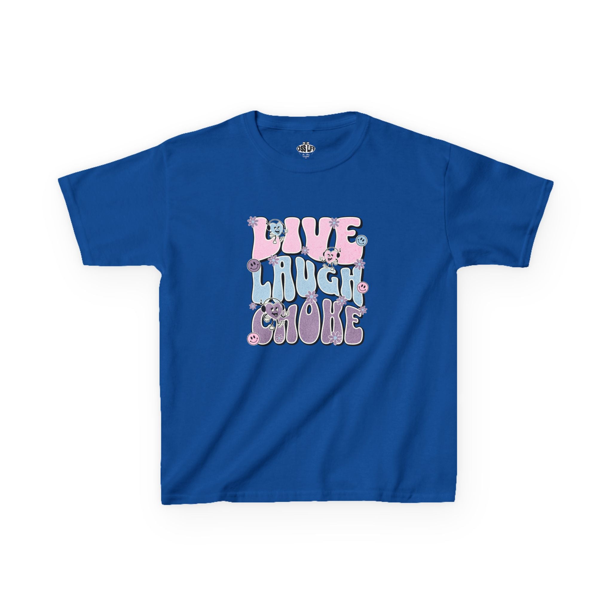 Kids Live Laugh Choke Tee