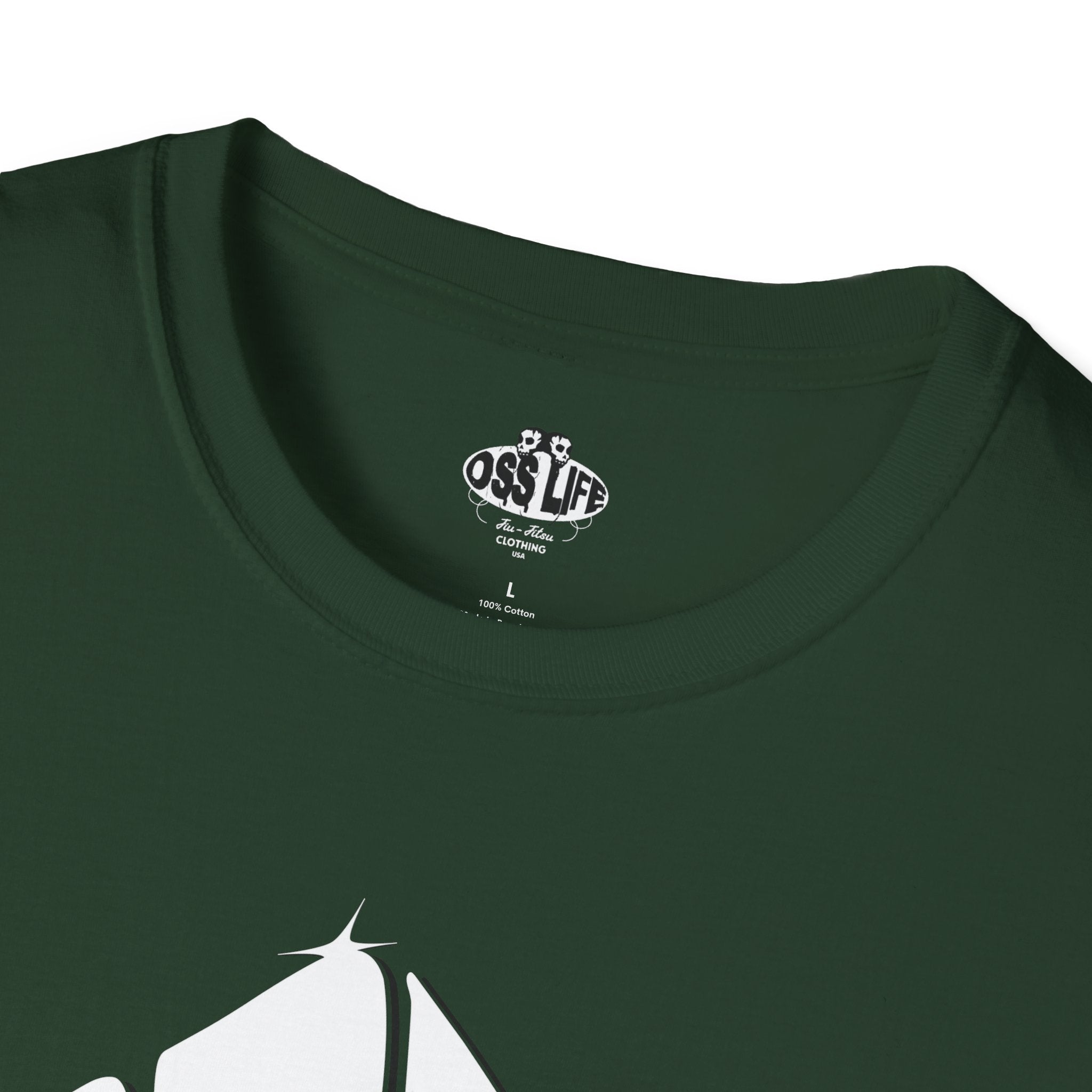 Jiu-Jitsu Block Softstyle Adult Unisex T-shirt