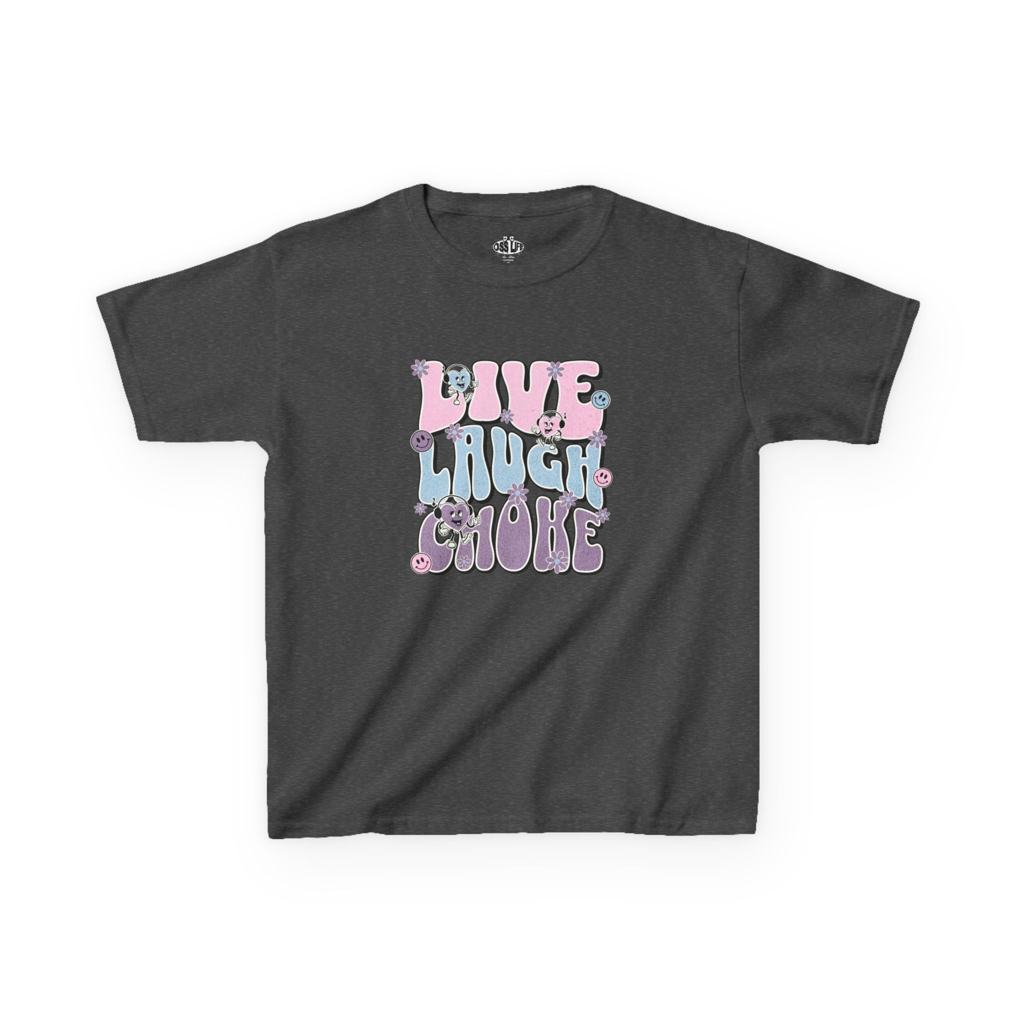 Kids Live Laugh Choke Tee