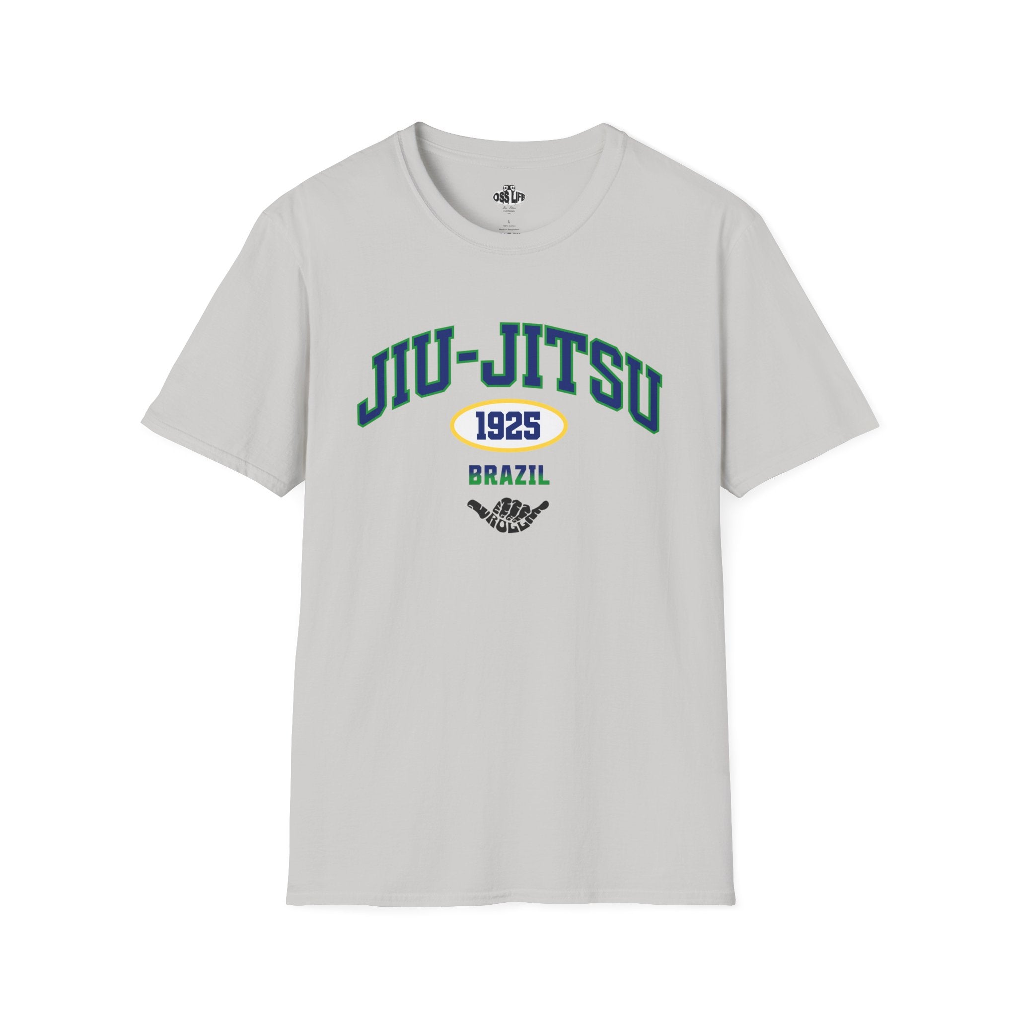 Jiu-Jitsu College Style Softstyle Adult Unisex T-shirt