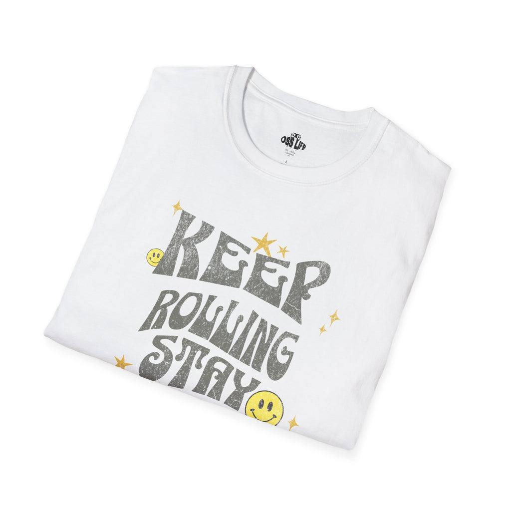 Keep Rolling Stay Humble Softstyle Adult Unisex T-shirt