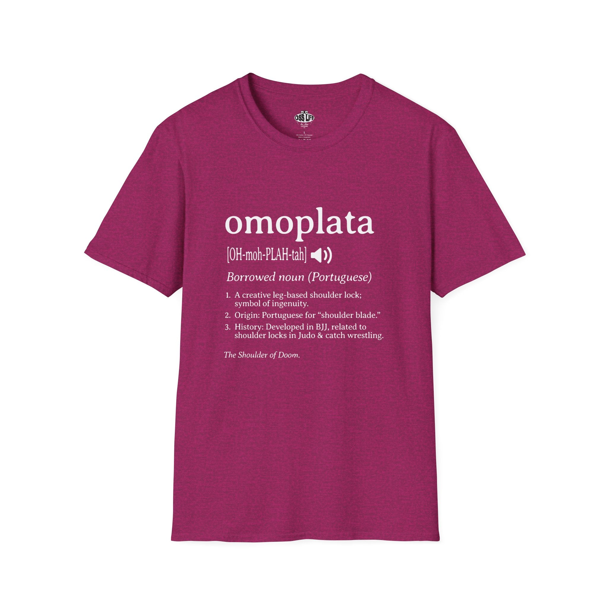Omoplata Definition Softstyle Unisex T-shirt