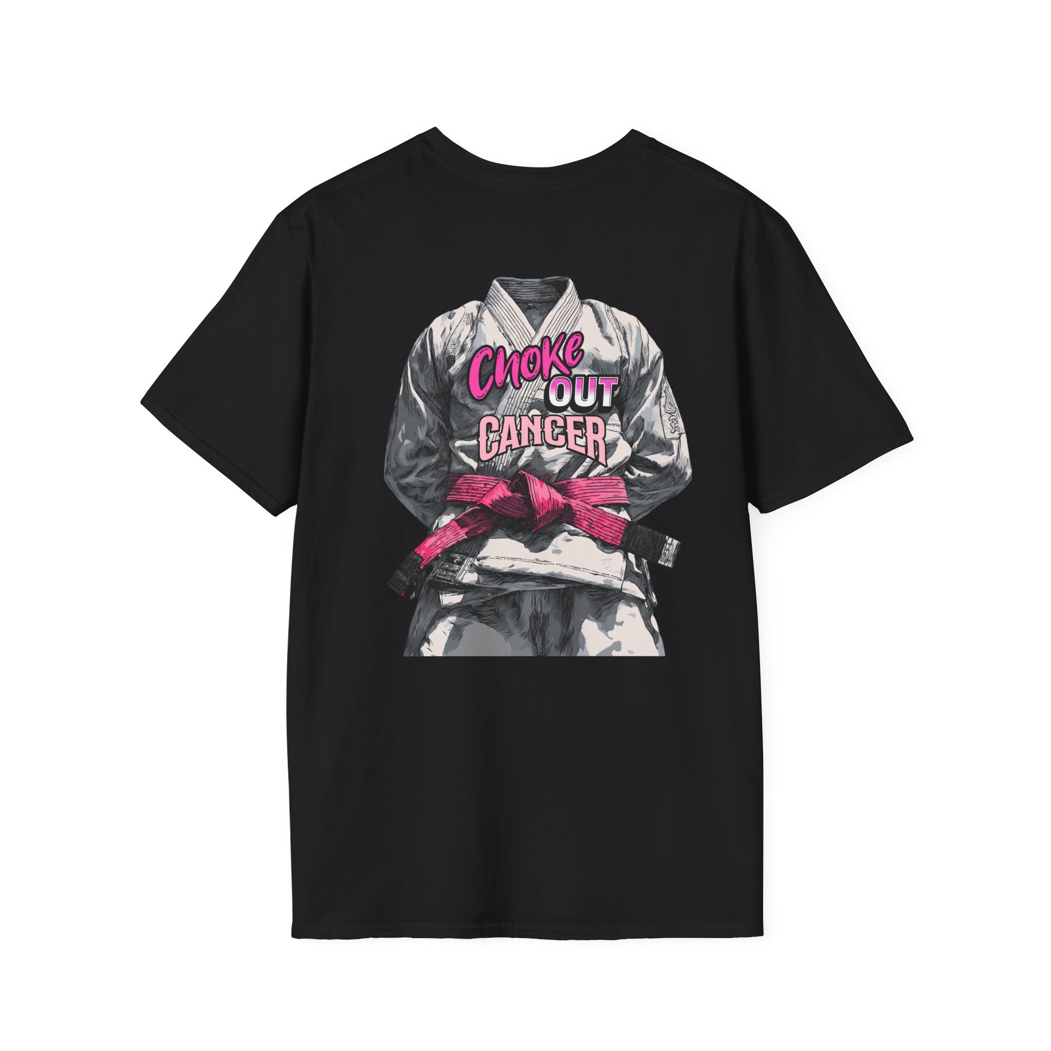 Choke Out Cancer Male Gi Softstyle Adult Unisex T-shirt