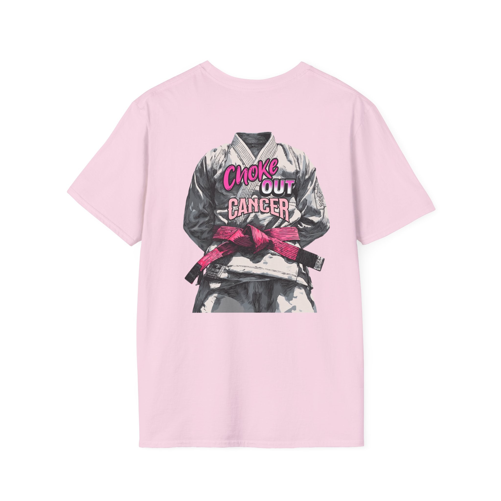 Choke Out Cancer Male Gi Softstyle Adult Unisex T-shirt
