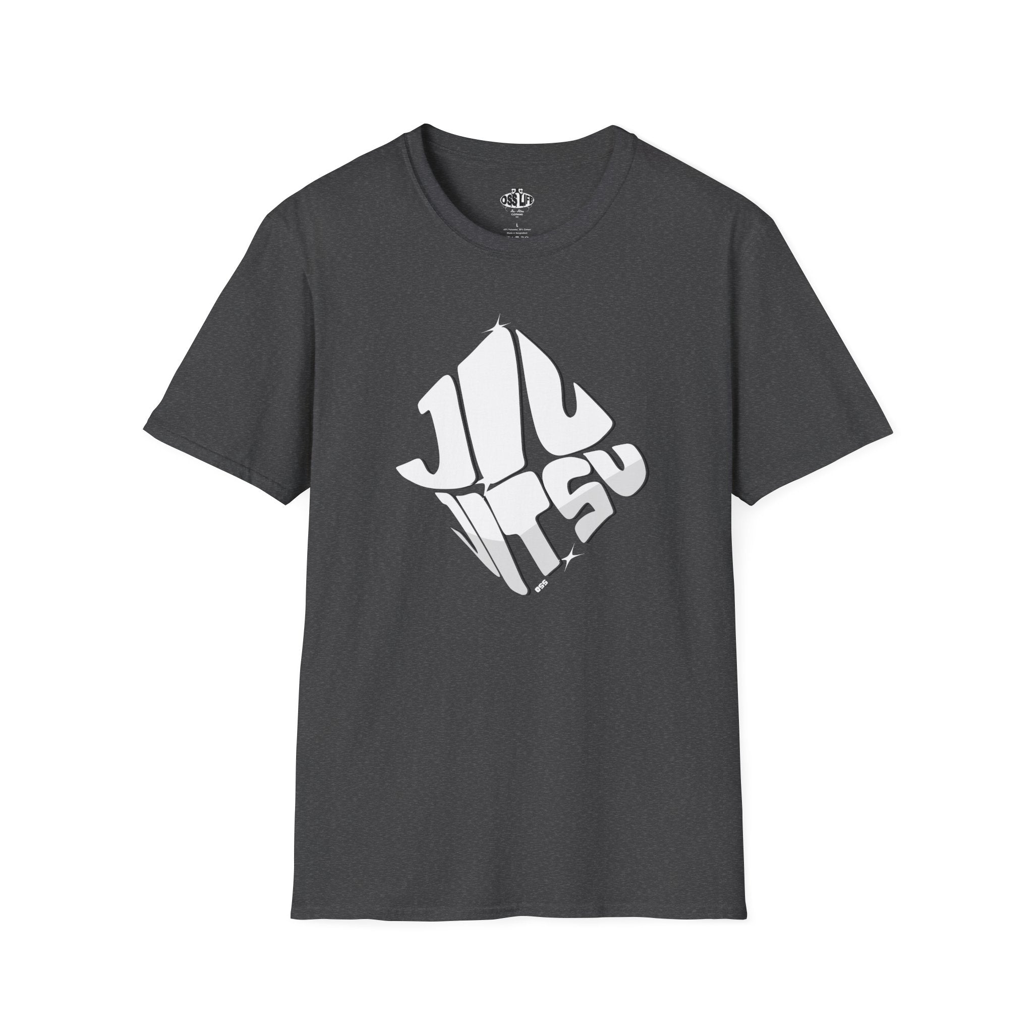 Jiu-Jitsu Block Softstyle Adult Unisex T-shirt