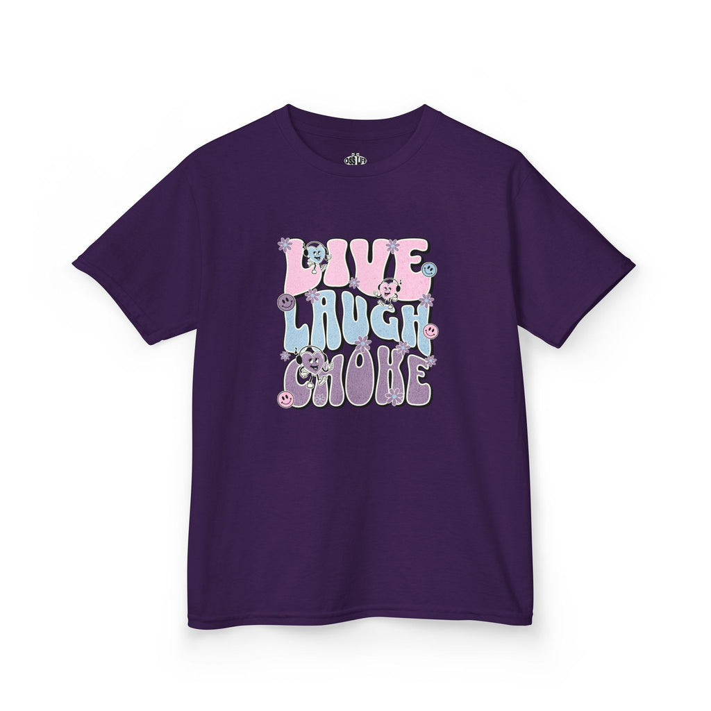 Kids Live Laugh Choke Tee