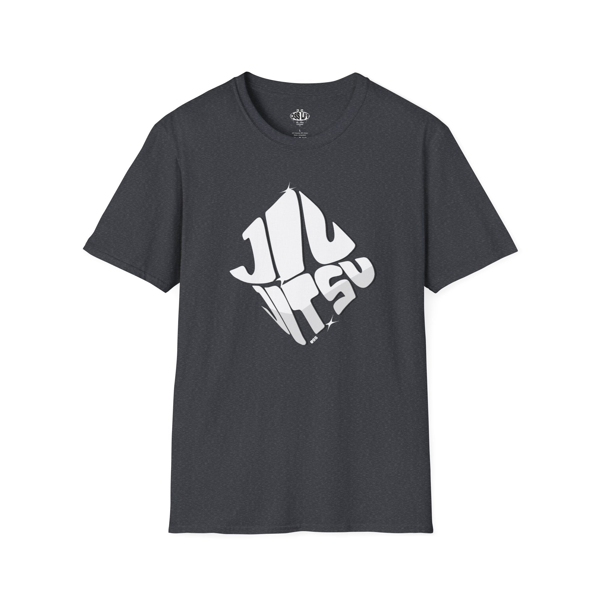 Jiu-Jitsu Block Softstyle Adult Unisex T-shirt