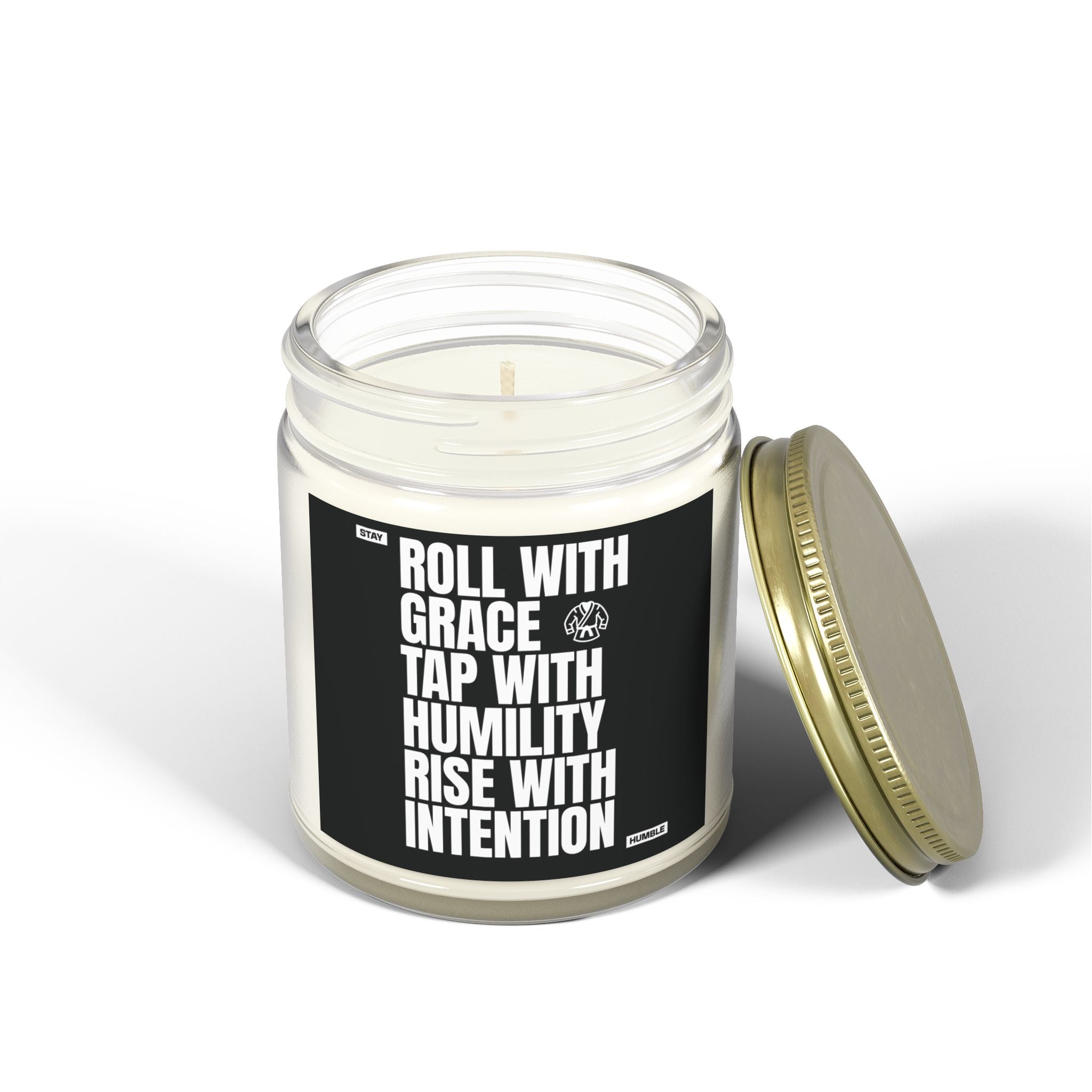 Jiu-Jitsu Roll with Grace Inspirational 9 oz Scented Candle