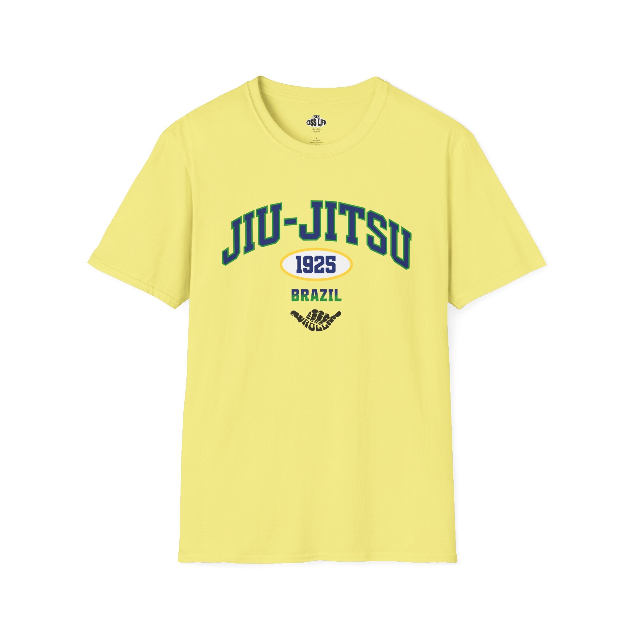Jiu-Jitsu College Style Softstyle Adult Unisex T-shirt