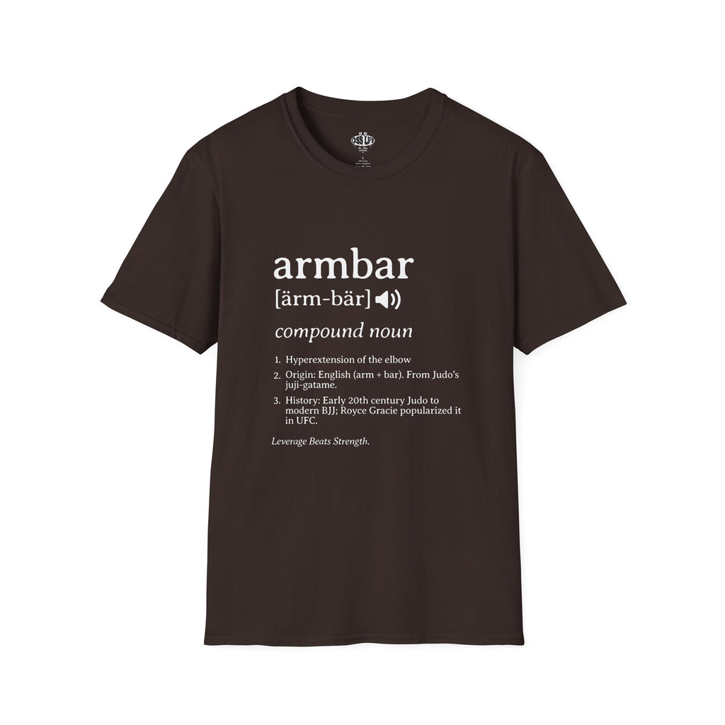 Arm Bar Definition Softstyle Unisex T-shirt