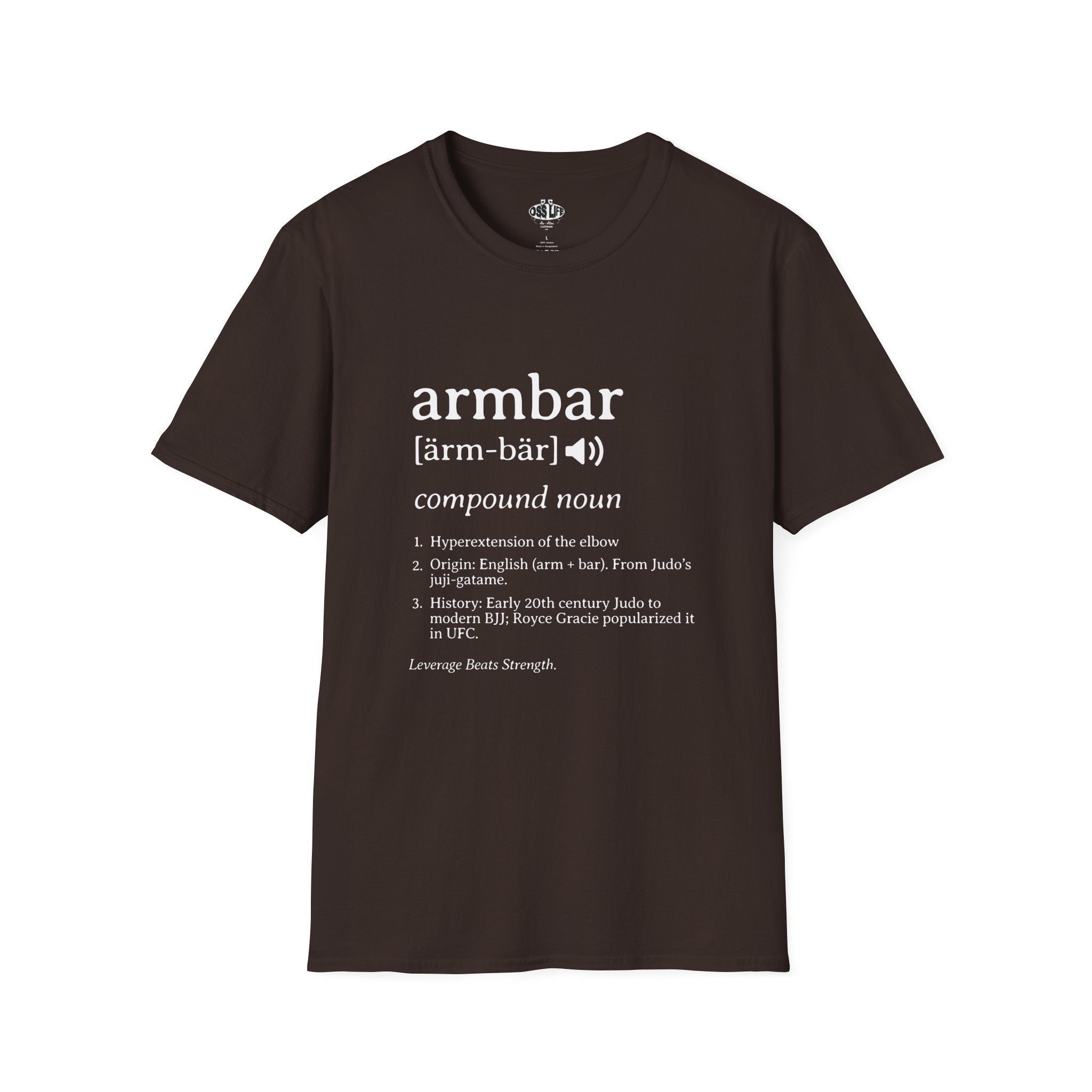 Arm Bar Definition Softstyle Unisex T-shirt