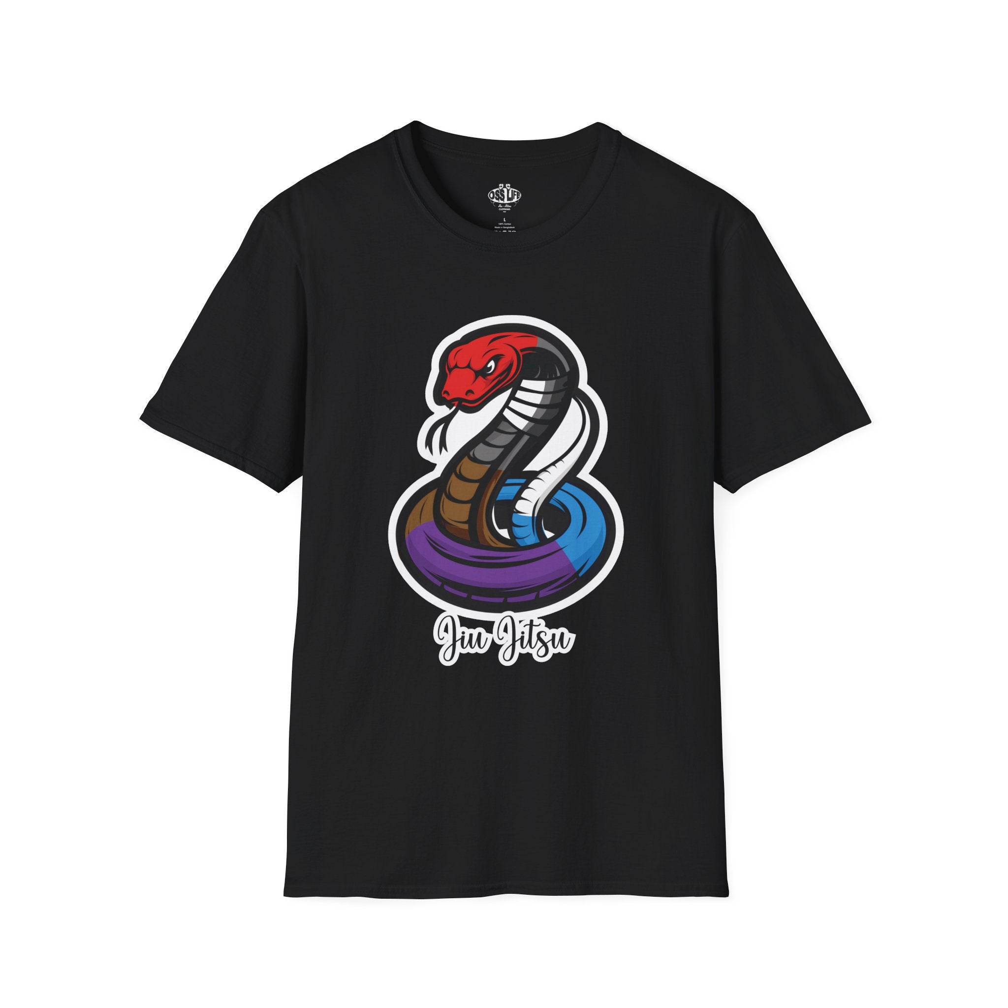 Jiu Jitsu Cobra Unisex Softstyle T-shirt
