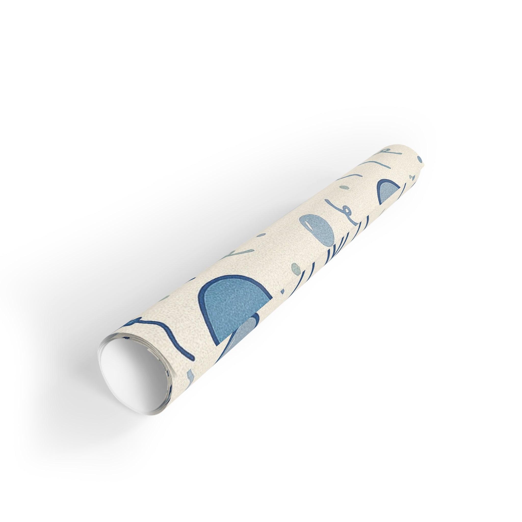 Jiu-Jitsu Blue Belt Promotion or Birthday Wrapping Paper (1 roll)