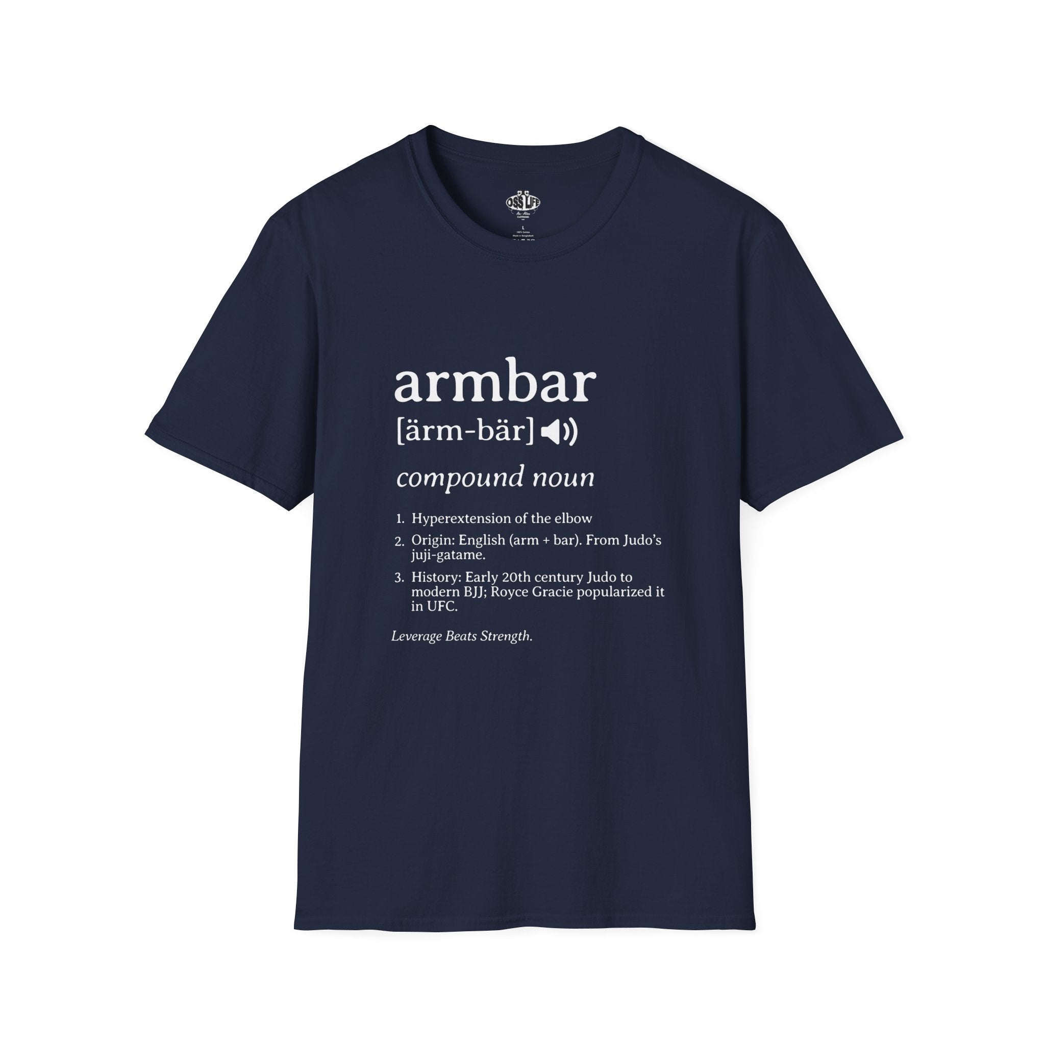 Arm Bar Definition Softstyle Unisex T-shirt