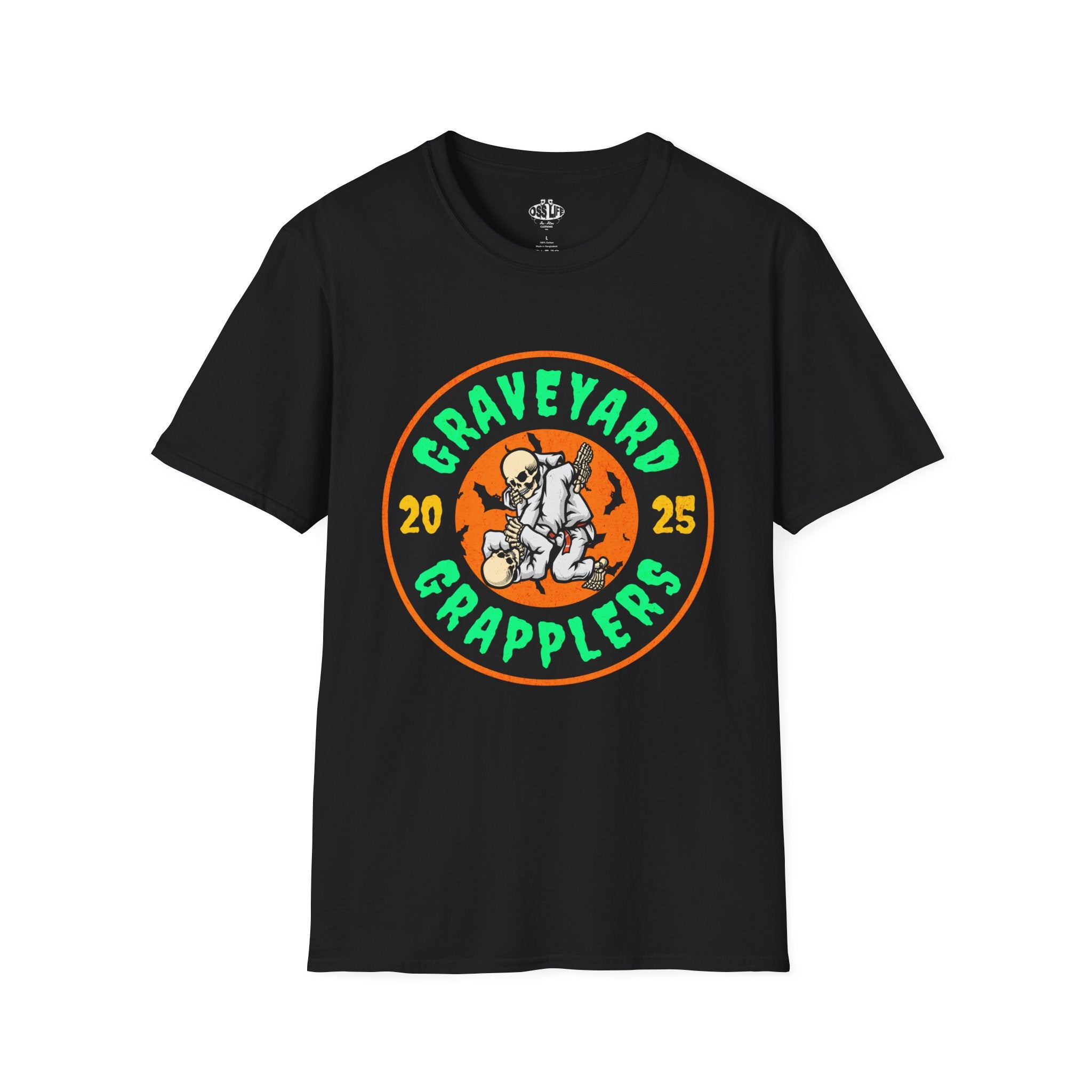 Graveyard Grapplers Softstyle Adult Unisex T-shirt