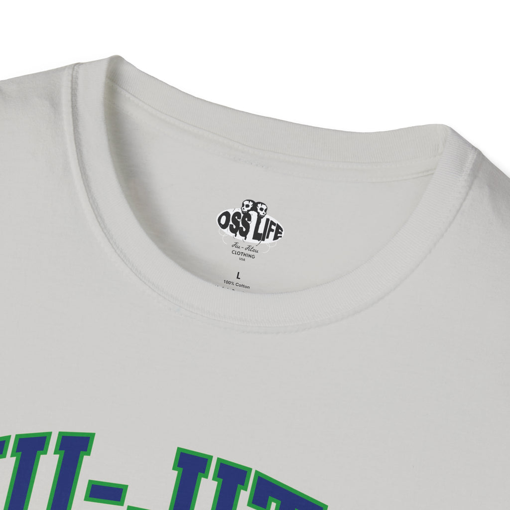 Jiu-Jitsu College Style Softstyle Adult Unisex T-shirt