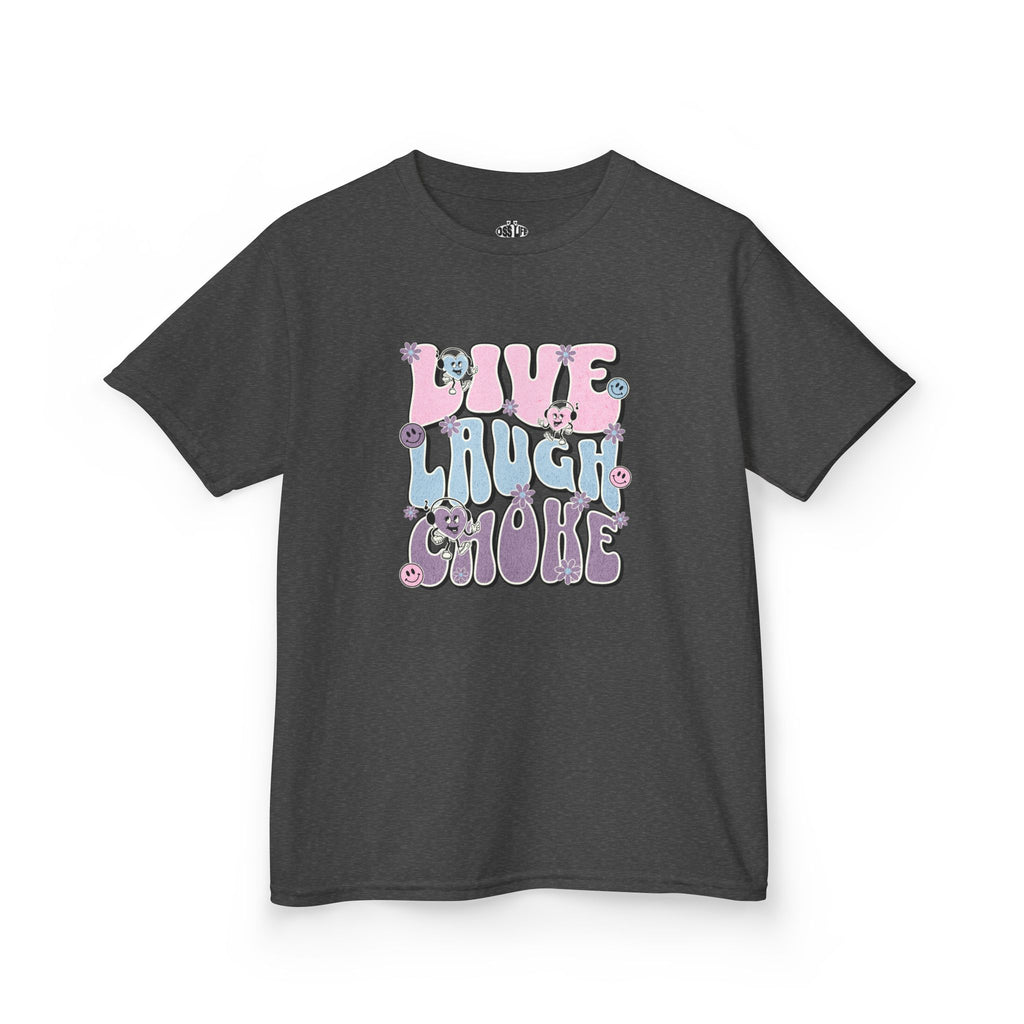 Kids Live Laugh Choke Tee