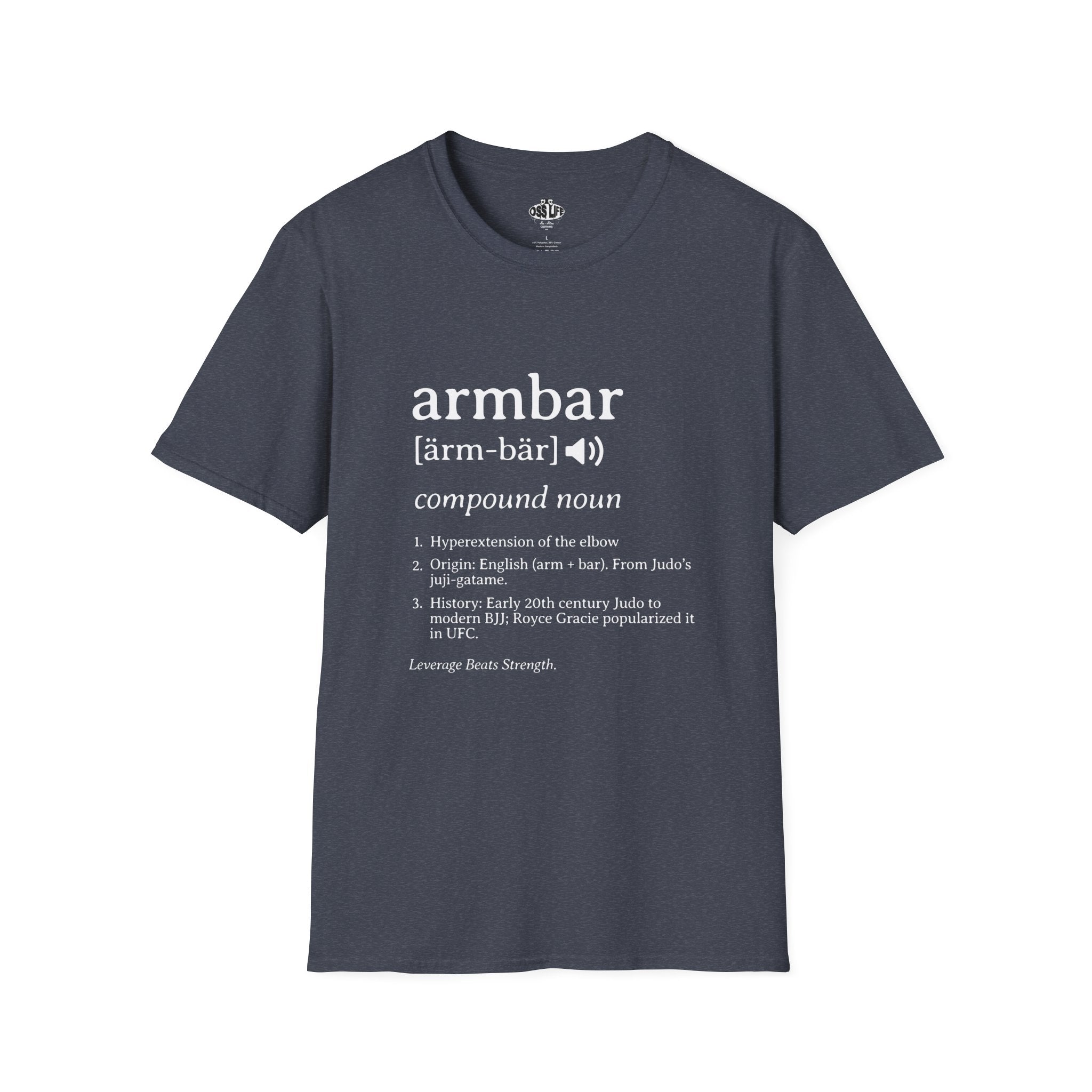 Arm Bar Definition Softstyle Unisex T-shirt