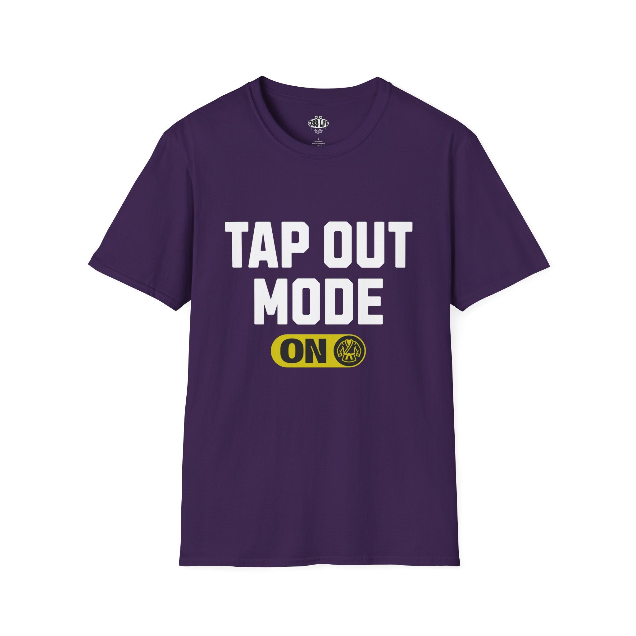 Tap Out Mode ON Softstyle Adult Unisex T-shirt