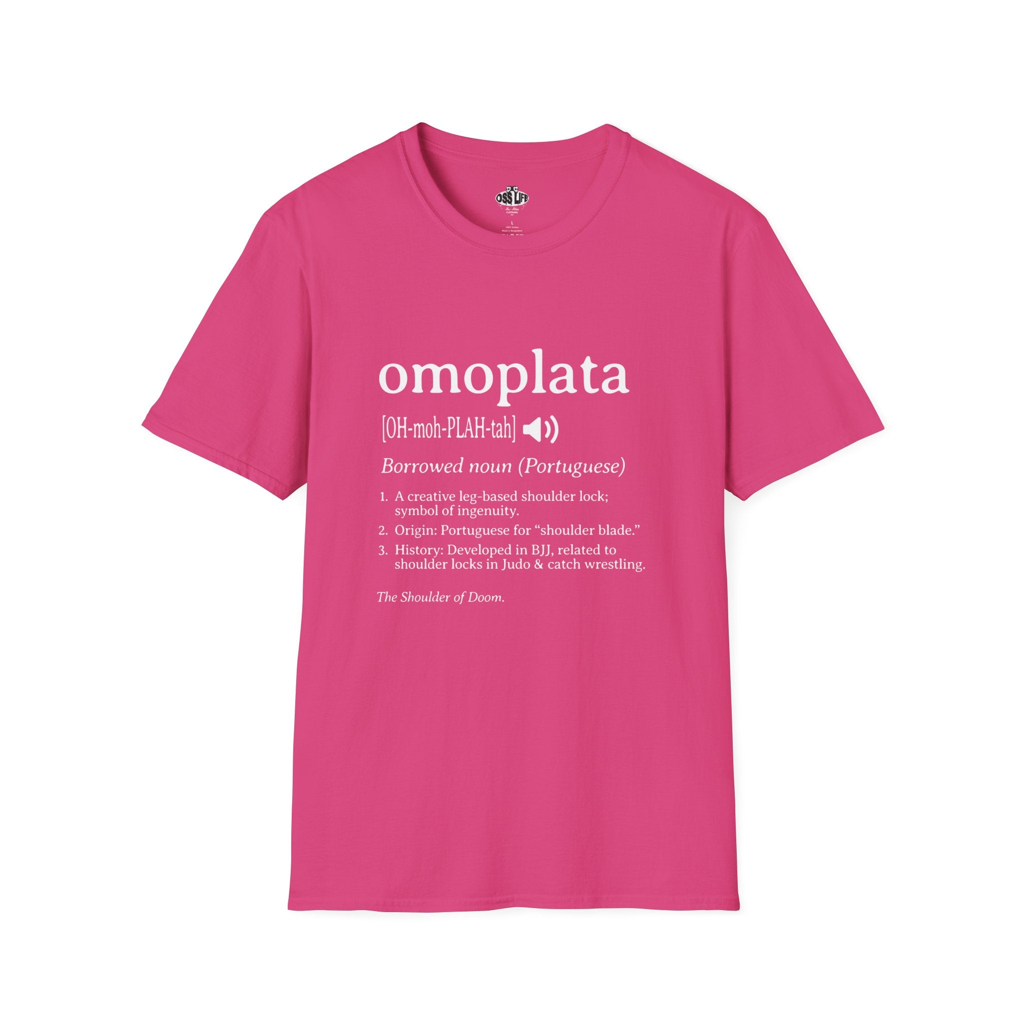 Omoplata Definition Softstyle Unisex T-shirt