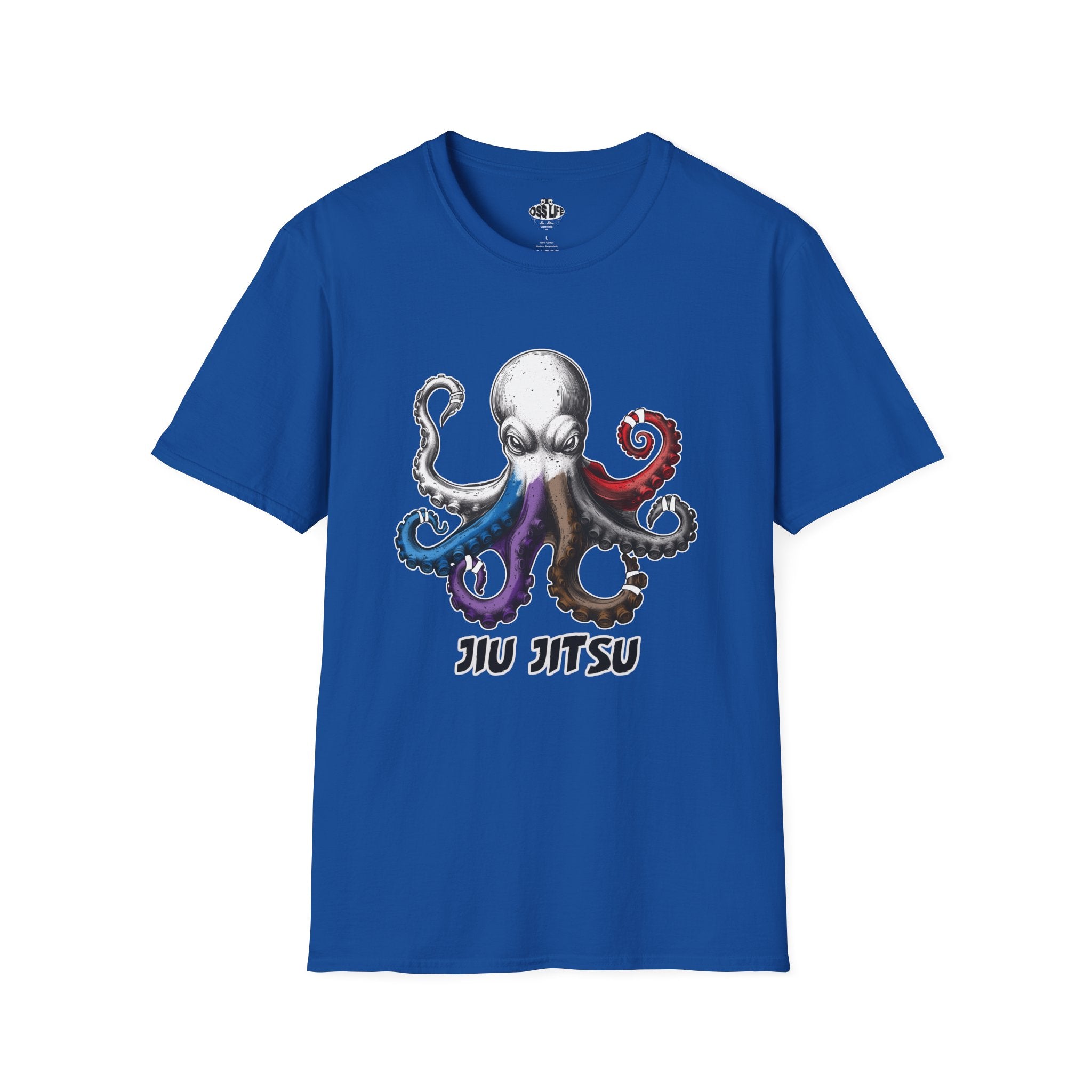 Jiu Jitsu Octopus Unisex Softstyle T-shirt