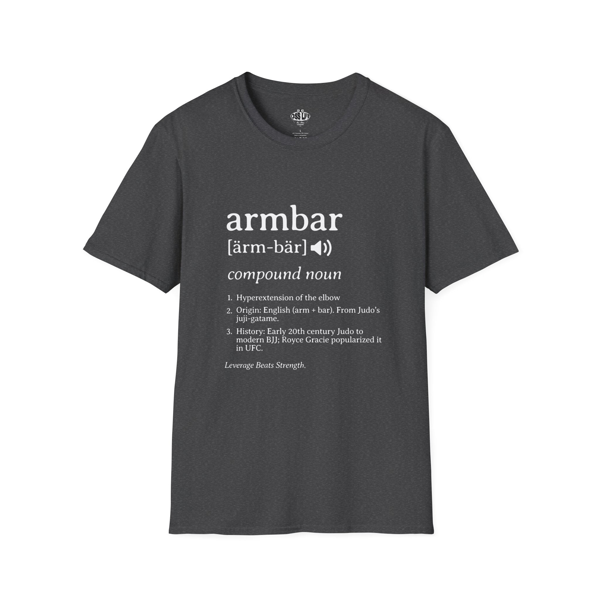 Arm Bar Definition Softstyle Unisex T-shirt