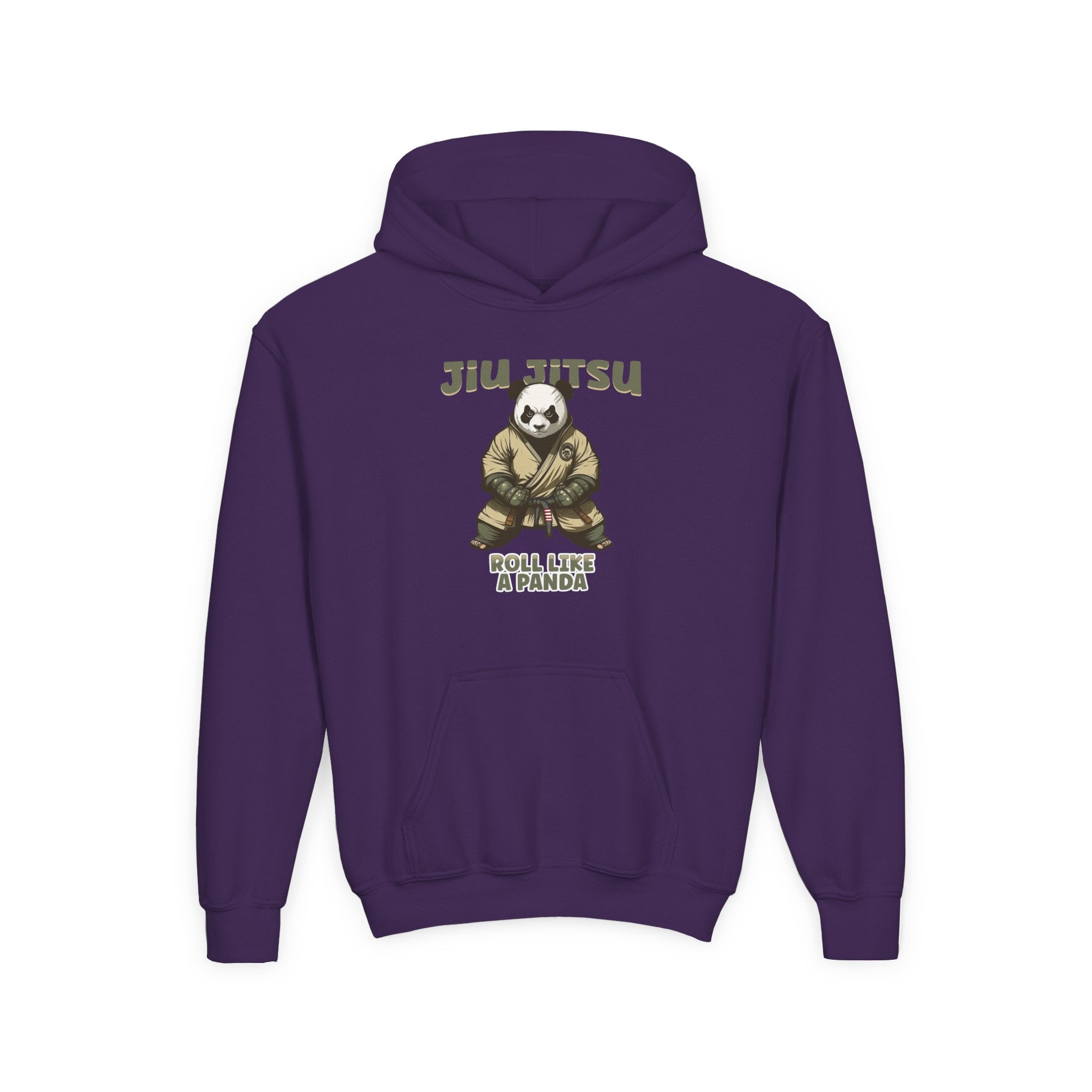 Kids Jiu Jitsu Panda Hoodie Sweatshirt