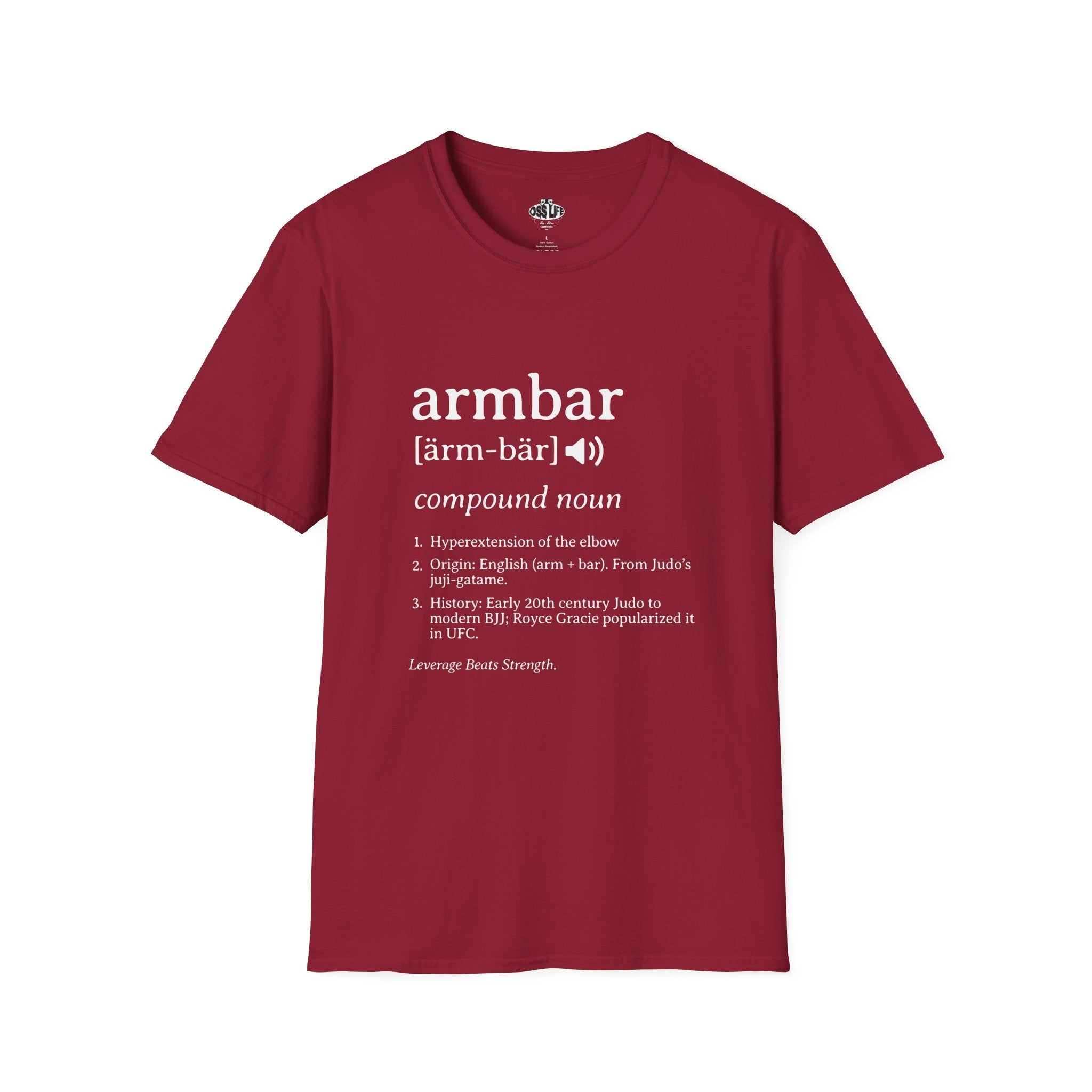 Arm Bar Definition Softstyle Unisex T-shirt