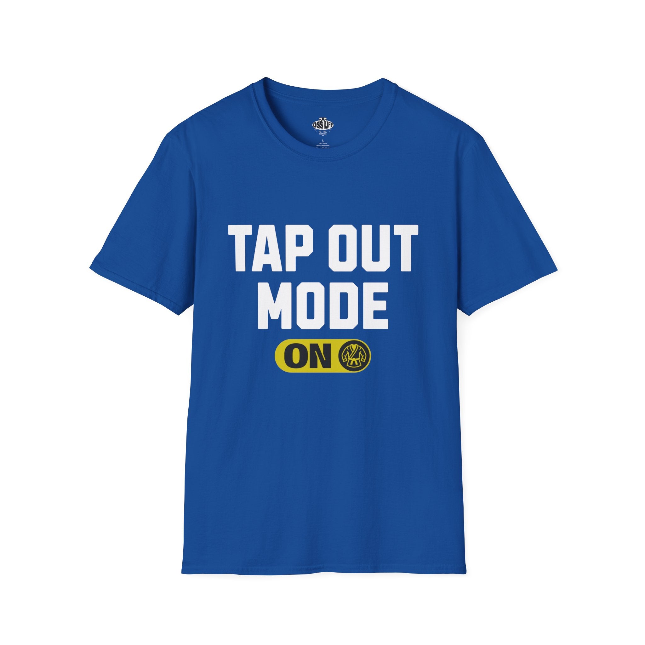 Tap Out Mode ON Softstyle Adult Unisex T-shirt