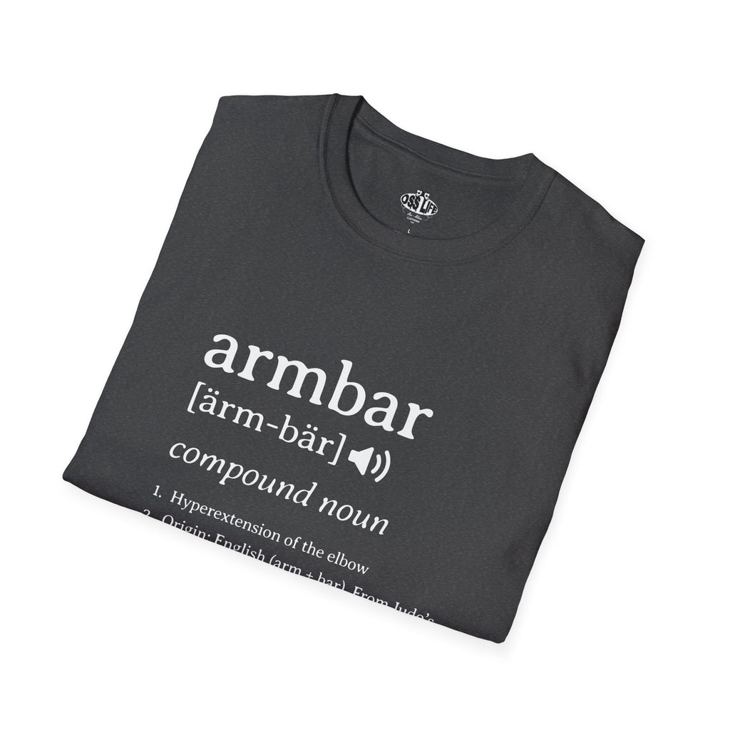 Arm Bar Definition Softstyle Unisex T-shirt