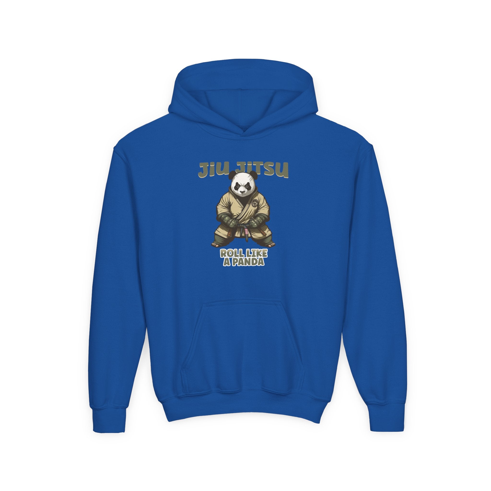 Kids Jiu Jitsu Panda Hoodie Sweatshirt
