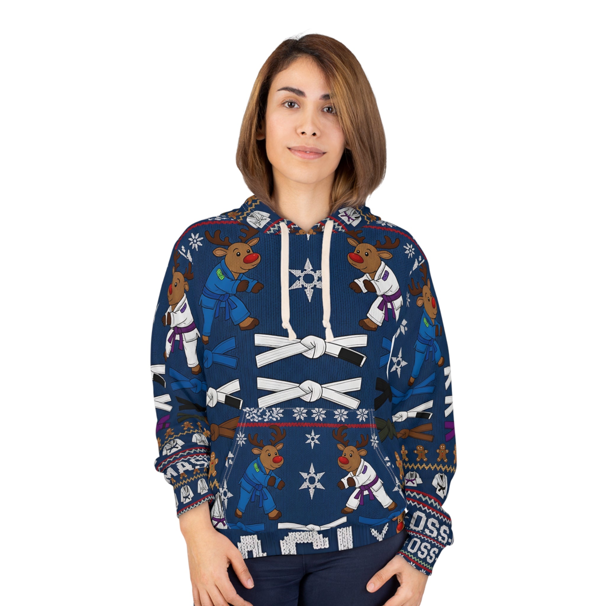 OSS-Mas! Ugly Sweatshirt Hoodie (All over Print)