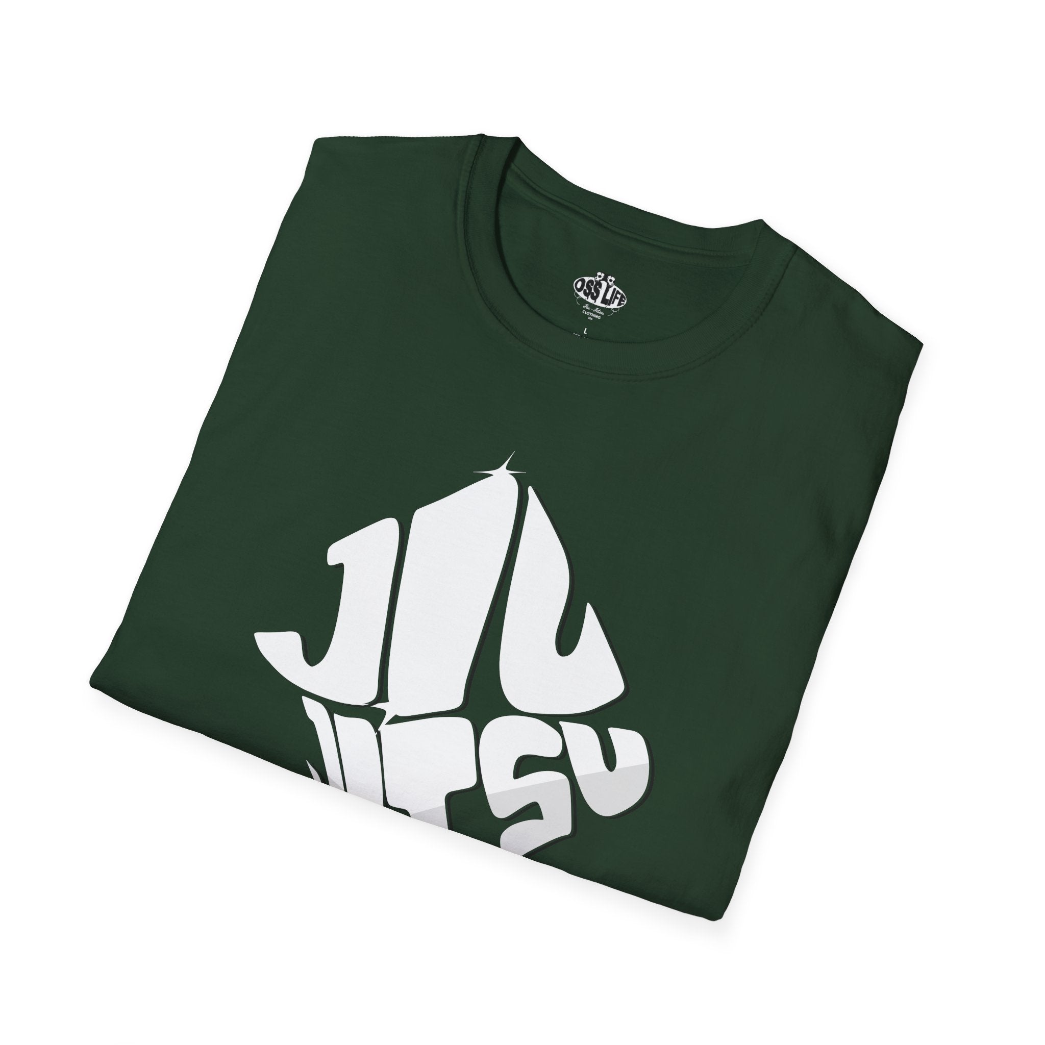 Jiu-Jitsu Block Softstyle Adult Unisex T-shirt