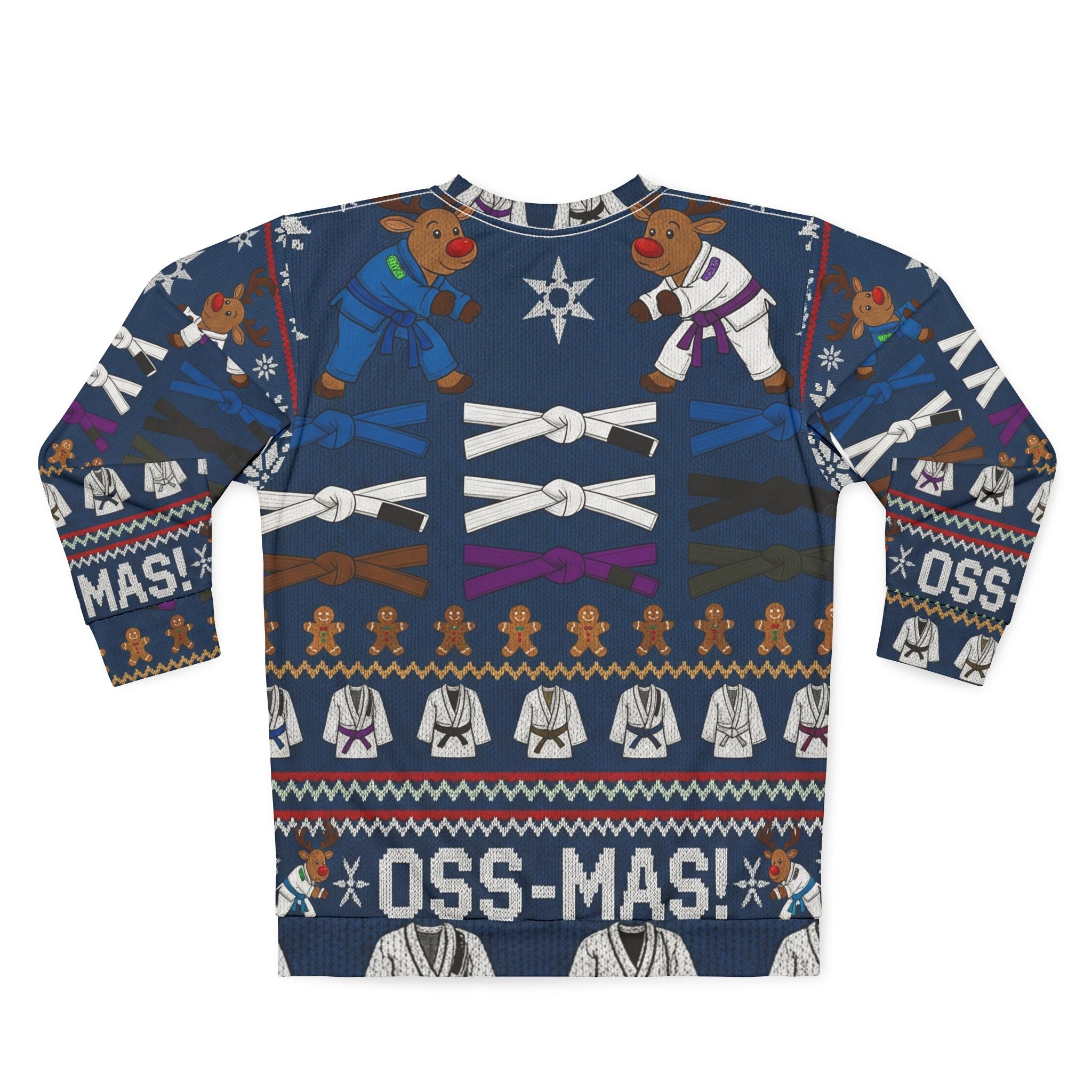 OSS-mas! Reindeer Grapplers Ugly Sweatshirt